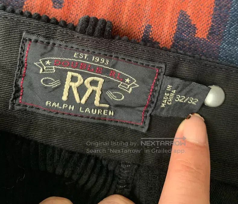 RRL Ralph Lauren RRL Ralph Lauren Vintage Corduroy Work Pants Size US 32 / EU 48 - 5 Thumbnail