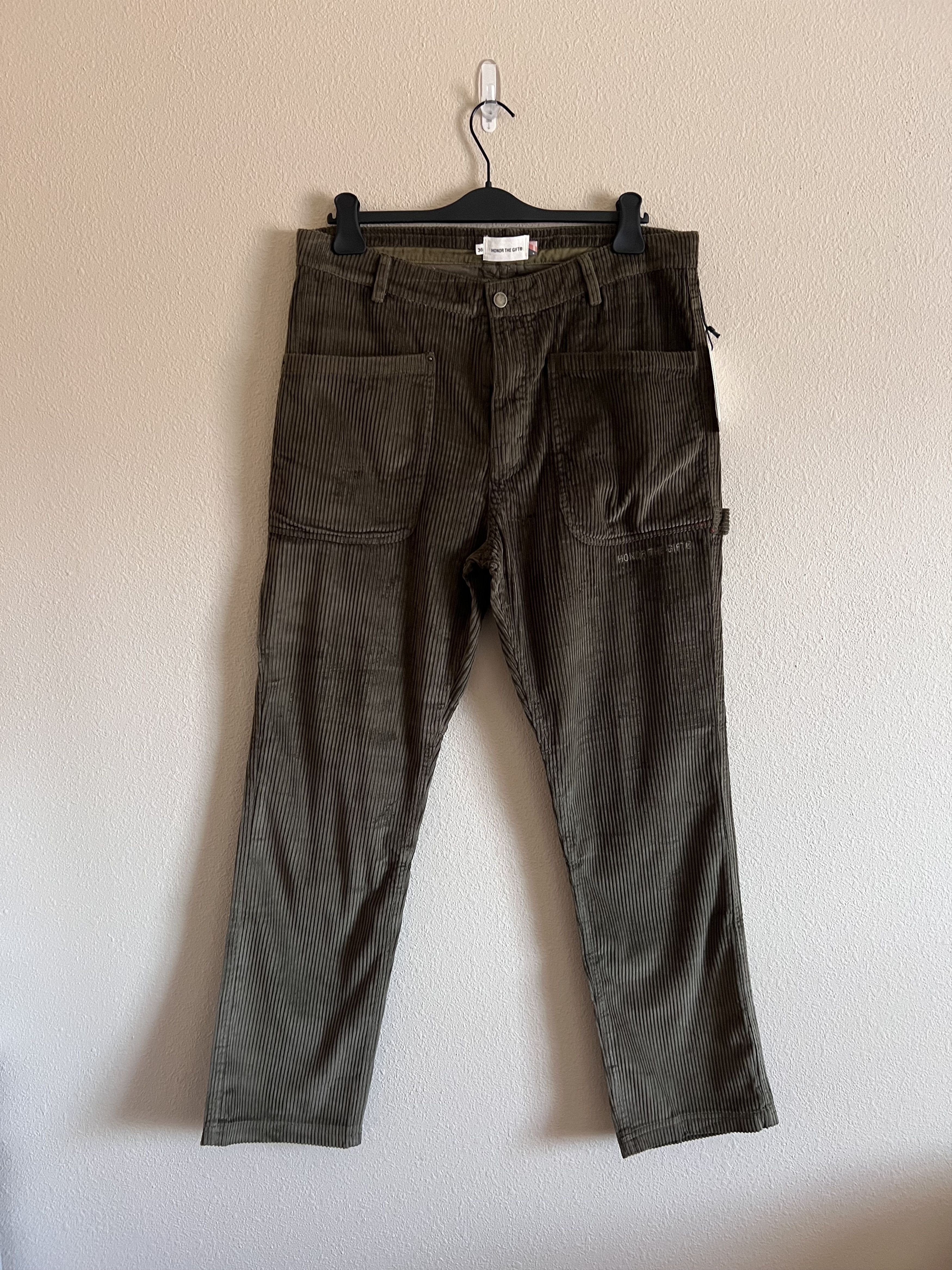 image of Honor The Gift Corduroy Carpenter Pants Brown, Men's (Size 36)