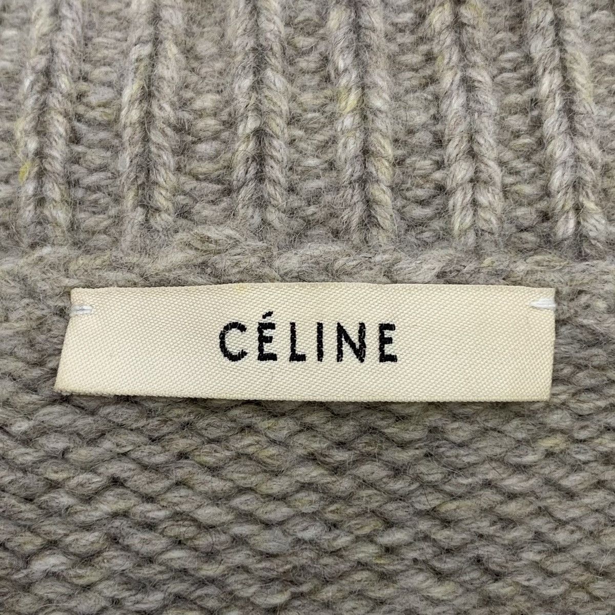 Celine Celine Cashmere Turtleneck Long Sleeve Knit Sweater K26WX Size S / US 4 / IT 40 - 5 Thumbnail