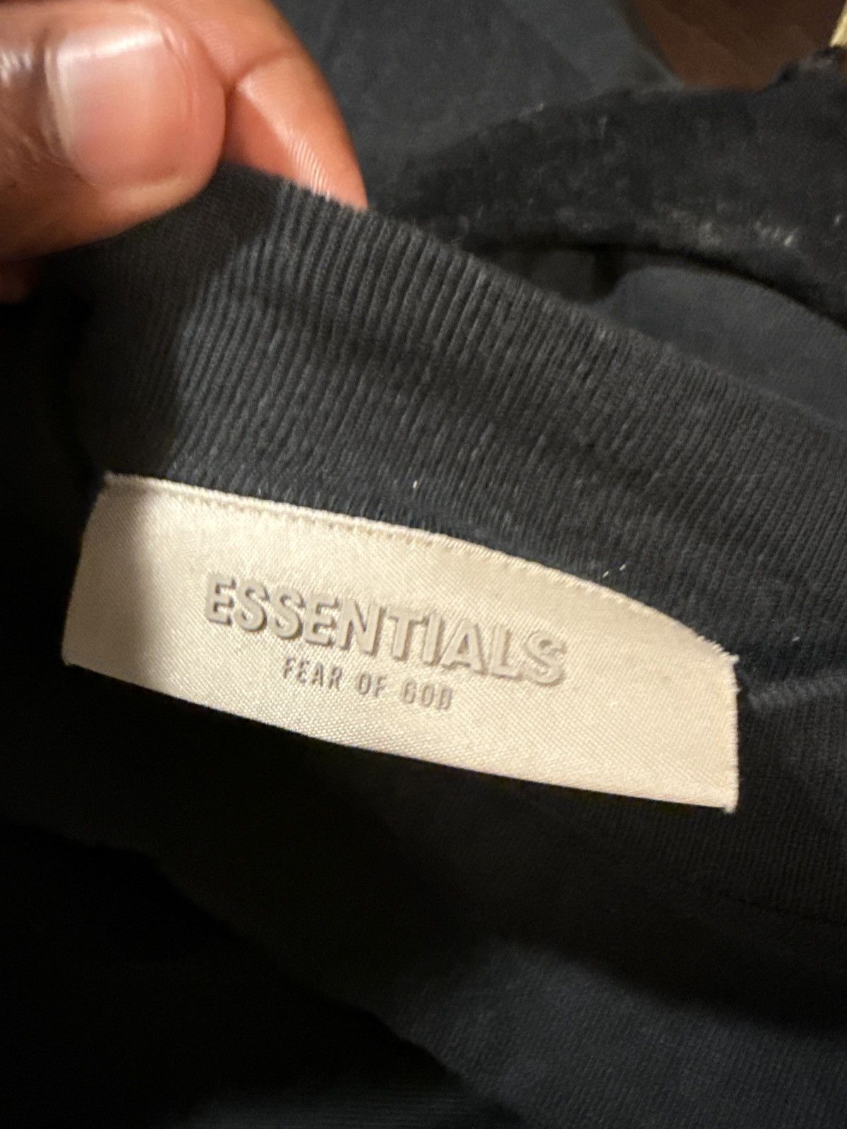 Essentials Black Essentials Shirt Size US S / EU 44-46 / 1 - 3 Thumbnail