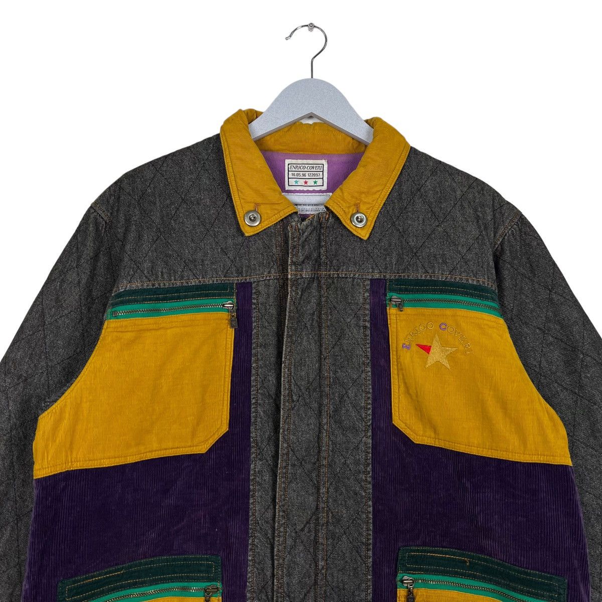 Enrico Coveri 🔥 90s ENRICO COVERI JACKET Size US XS / EU 42 / 0 - 2 Thumbnail