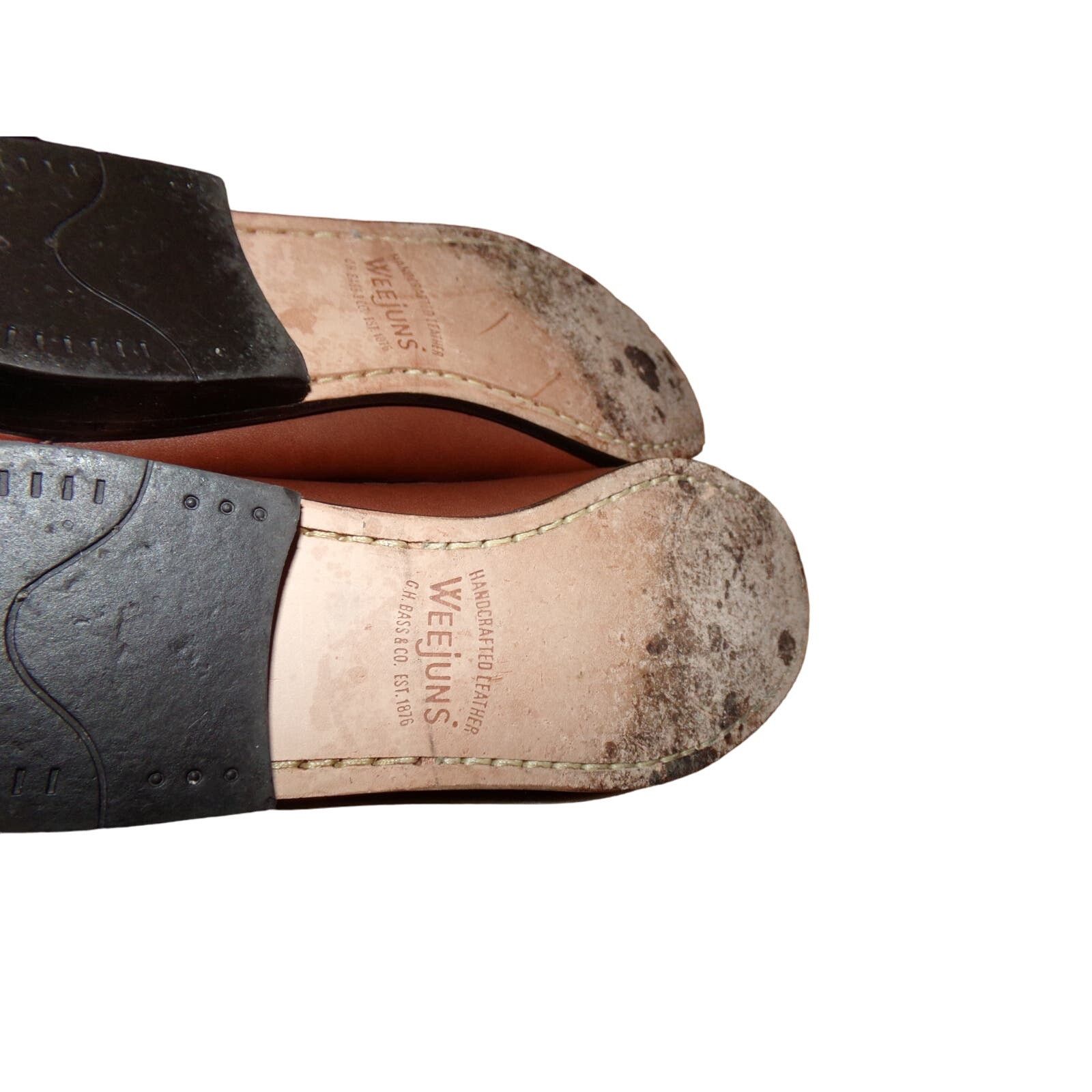 G.H. Bass & Co. Bass Jaclyn Weejuns handcrafted leather t loafer 7 1/2 Wide Size US 7.5 / IT 37.5 - 5 Thumbnail