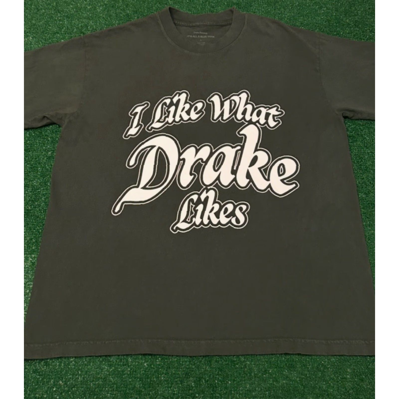 Vintage VINTAGE Drake It’s All A Blur Tour I Like What Drake Likes Shirt Mens Large Green Hip Hop 90s Concert Brand Drake Related Size US L / EU 52-54 / 3 - 4 Thumbnail