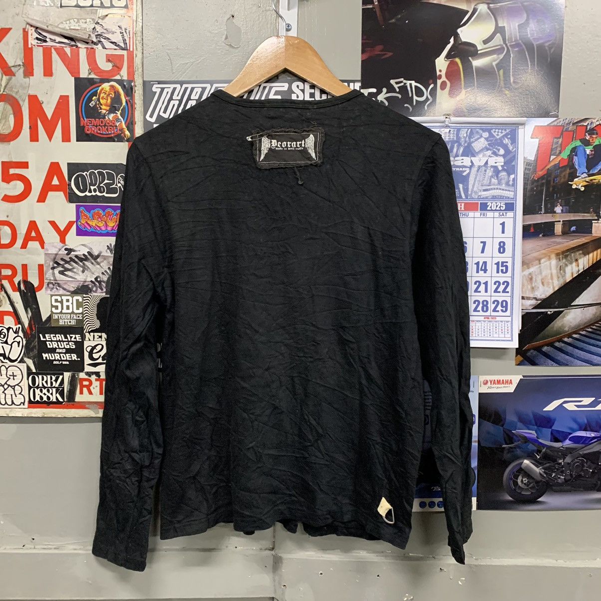 Japanese Brand Deoart punk gothic button long sleeve Size US L / EU 52-54 / 3 - 5 Thumbnail