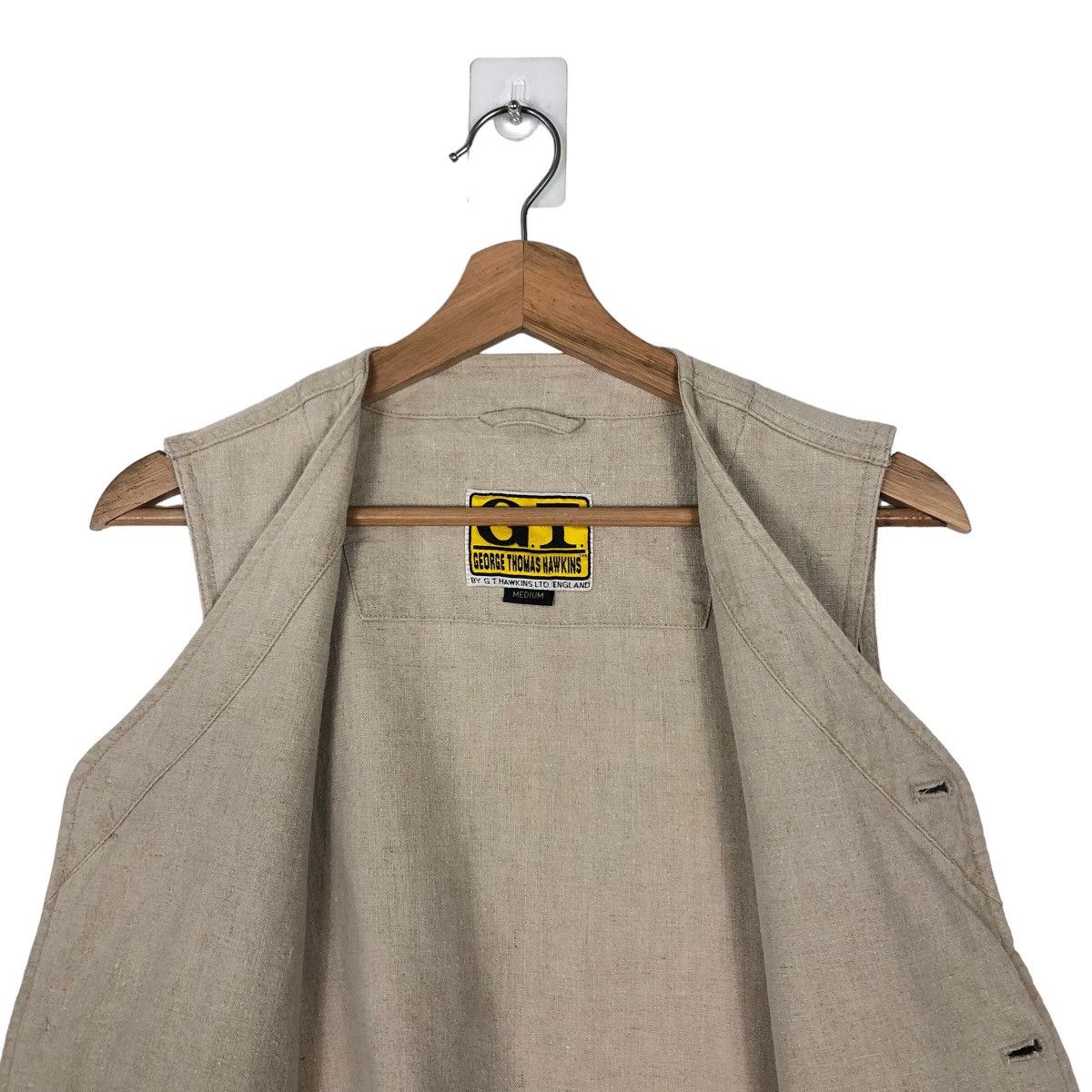 Japanese Brand 🔥Vintage Utility Vest Cargo Multi Pocket GT Thomas Hawkins Size US M / EU 48-50 / 2 - 11 Thumbnail
