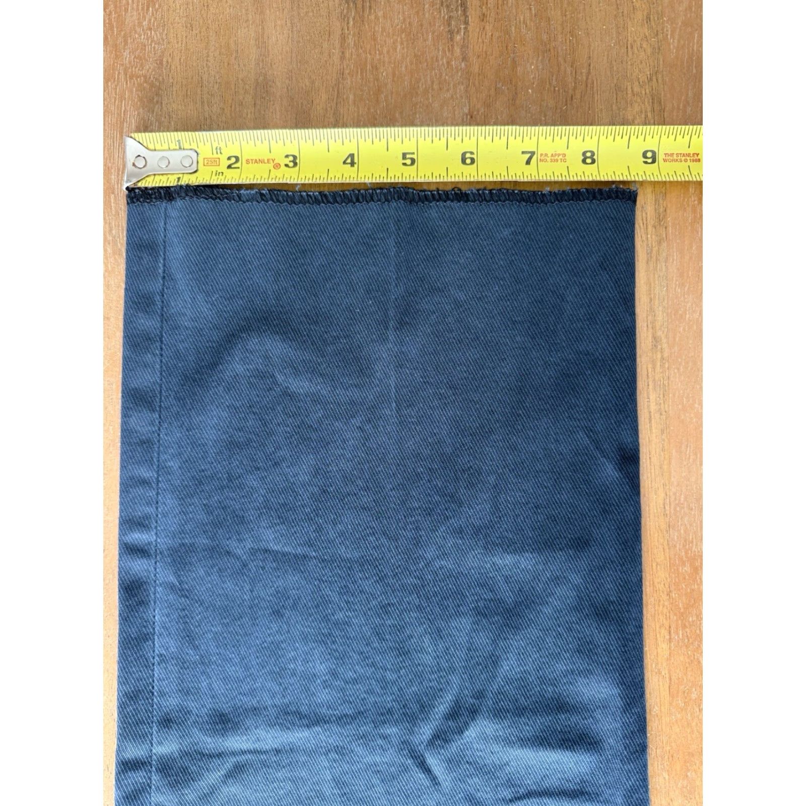 Vintage Hiltl Napa Twill Pants Men 35 Blue Straight Leg 5-Pocket Middle Rise Regular Fit Size US 35 - 7 Thumbnail