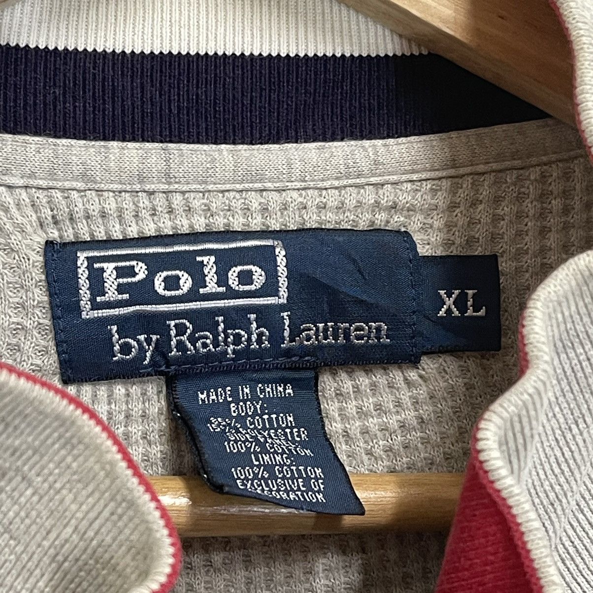 Polo Ralph Lauren Vintage 90s Polo Ralph Lauren Small Logo Zipper Sweater Size US XL / EU 56 / 4 - 9 Thumbnail