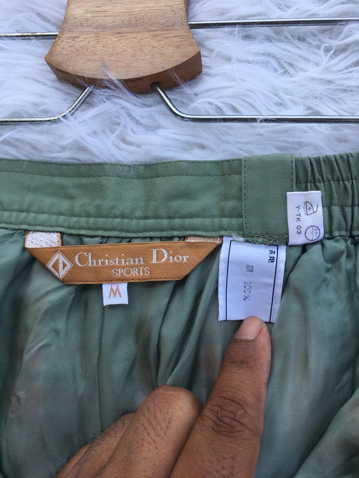 Christian Dior Monsieur Rare Vintage Christian Dior Checkered Mini Skirt Size 22" - 8 Thumbnail