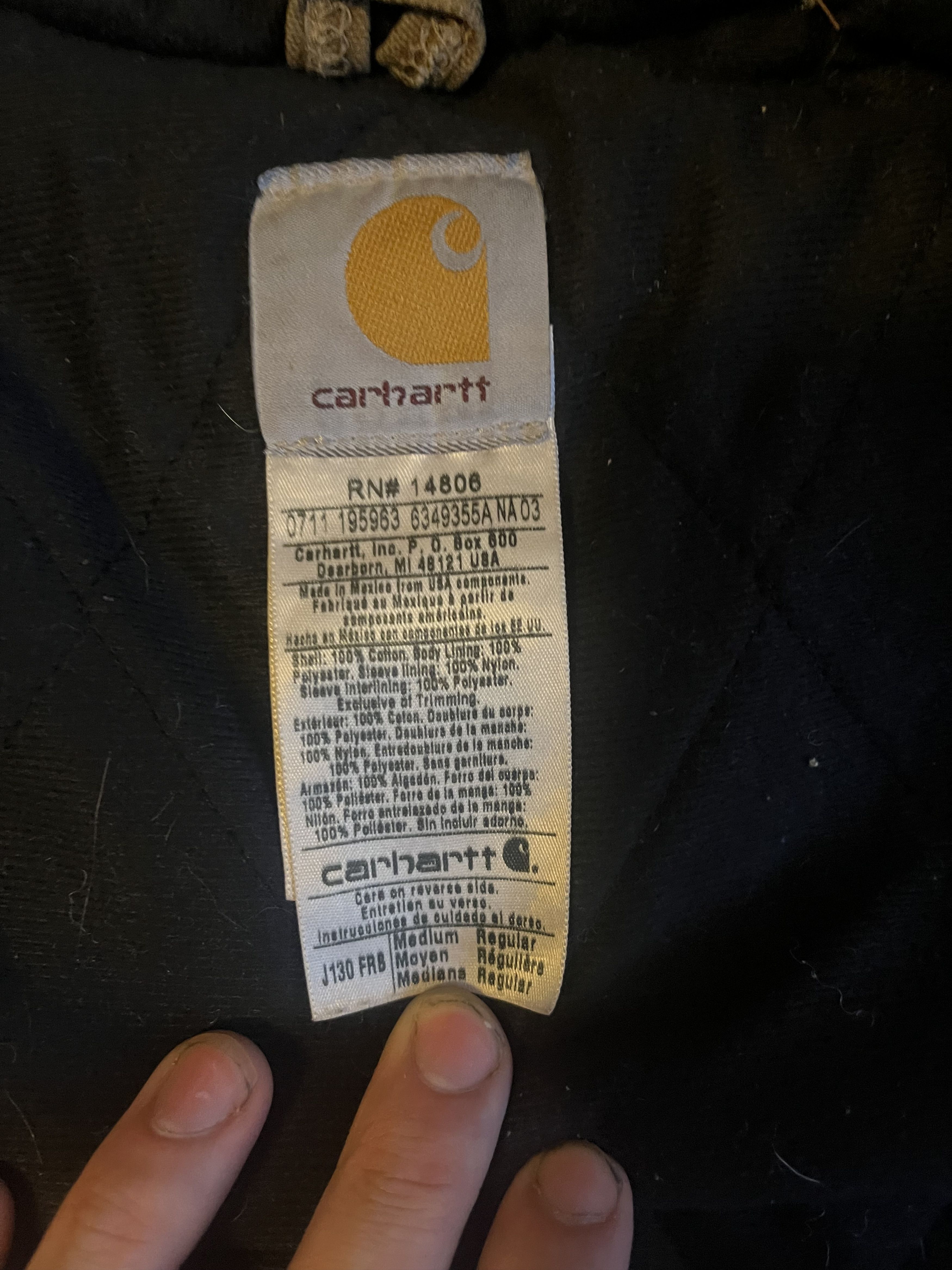 Carhartt Carhartt Duck Beige Faded Distressed Workwear Size US M / EU 48-50 / 2 - 3 Thumbnail