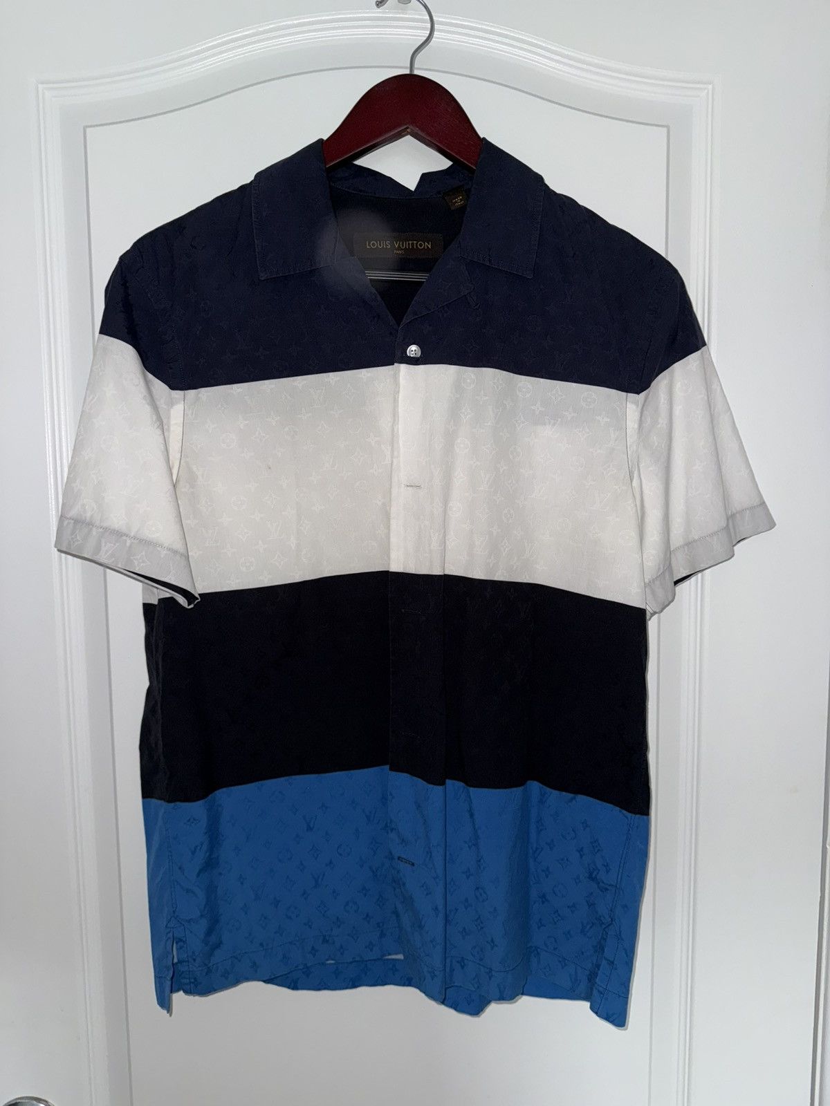 Louis Vuitton Americas Cup button up