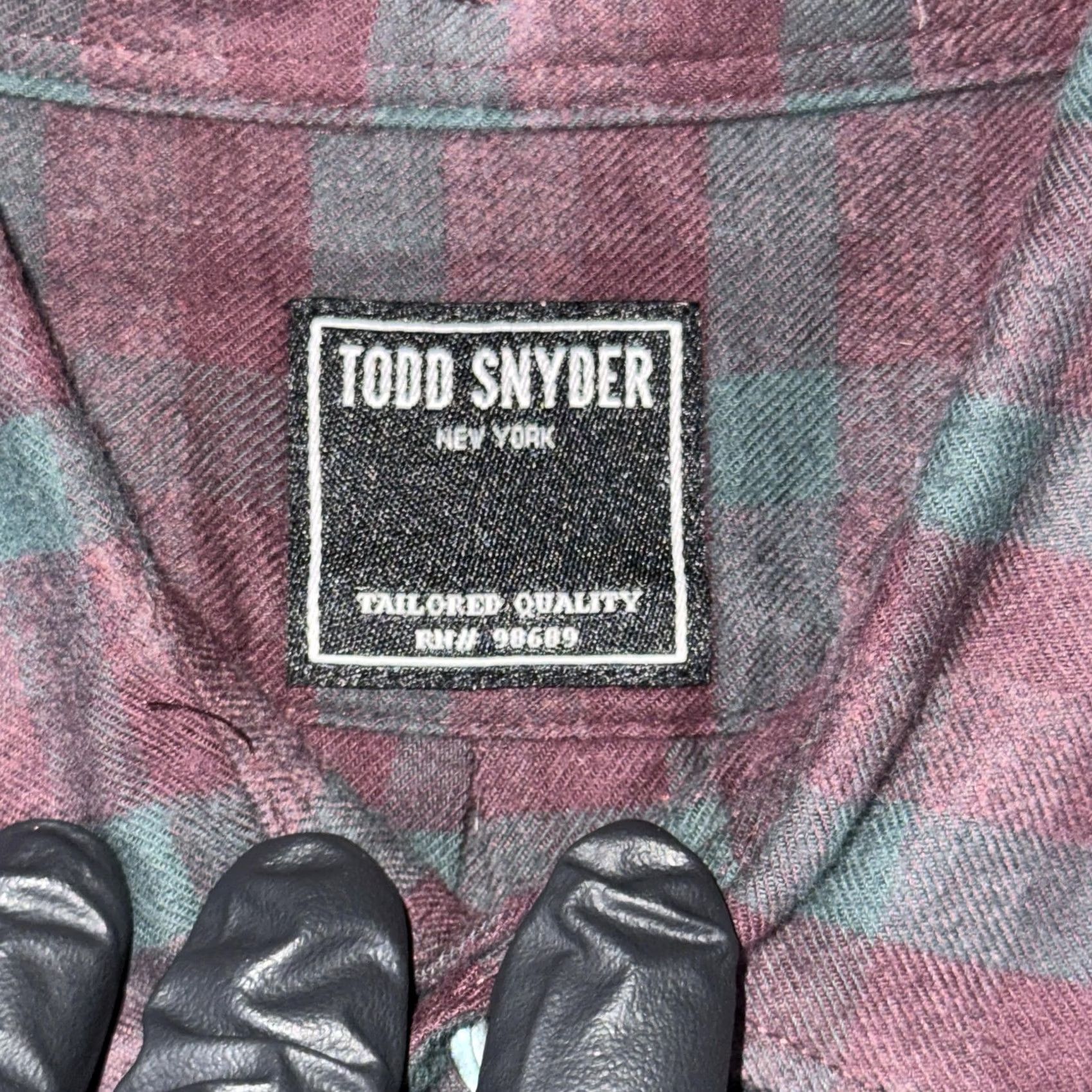 Todd Snyder Todd Snyder Shirt Men's XL Red Green Plaid Flannel Button Front Long Sleeve Size US XL / EU 56 / 4 - 3 Thumbnail