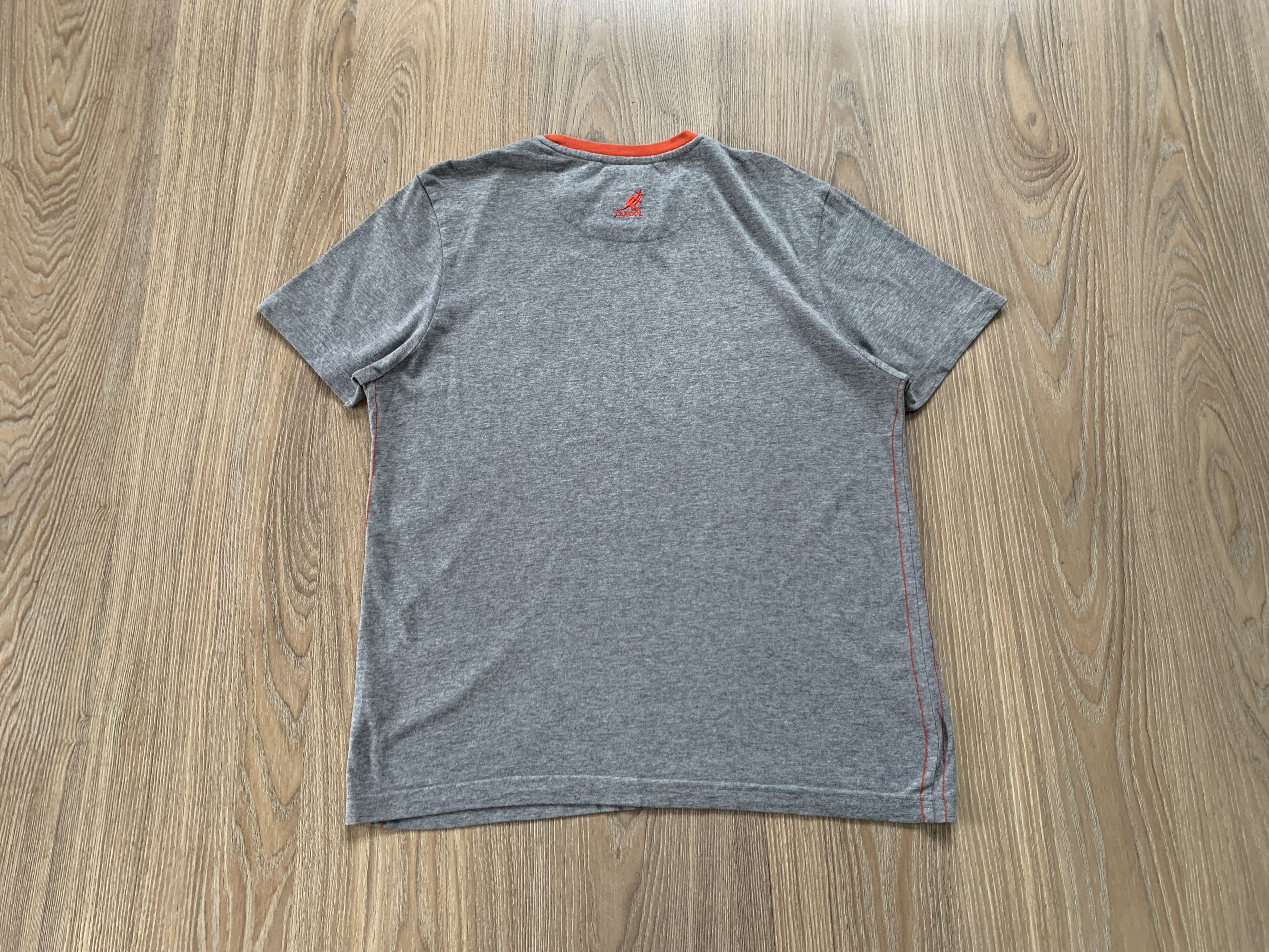 Kangol Kangol Grey Ringer T-Shirt Size US M / EU 48-50 / 2 - 3 Thumbnail