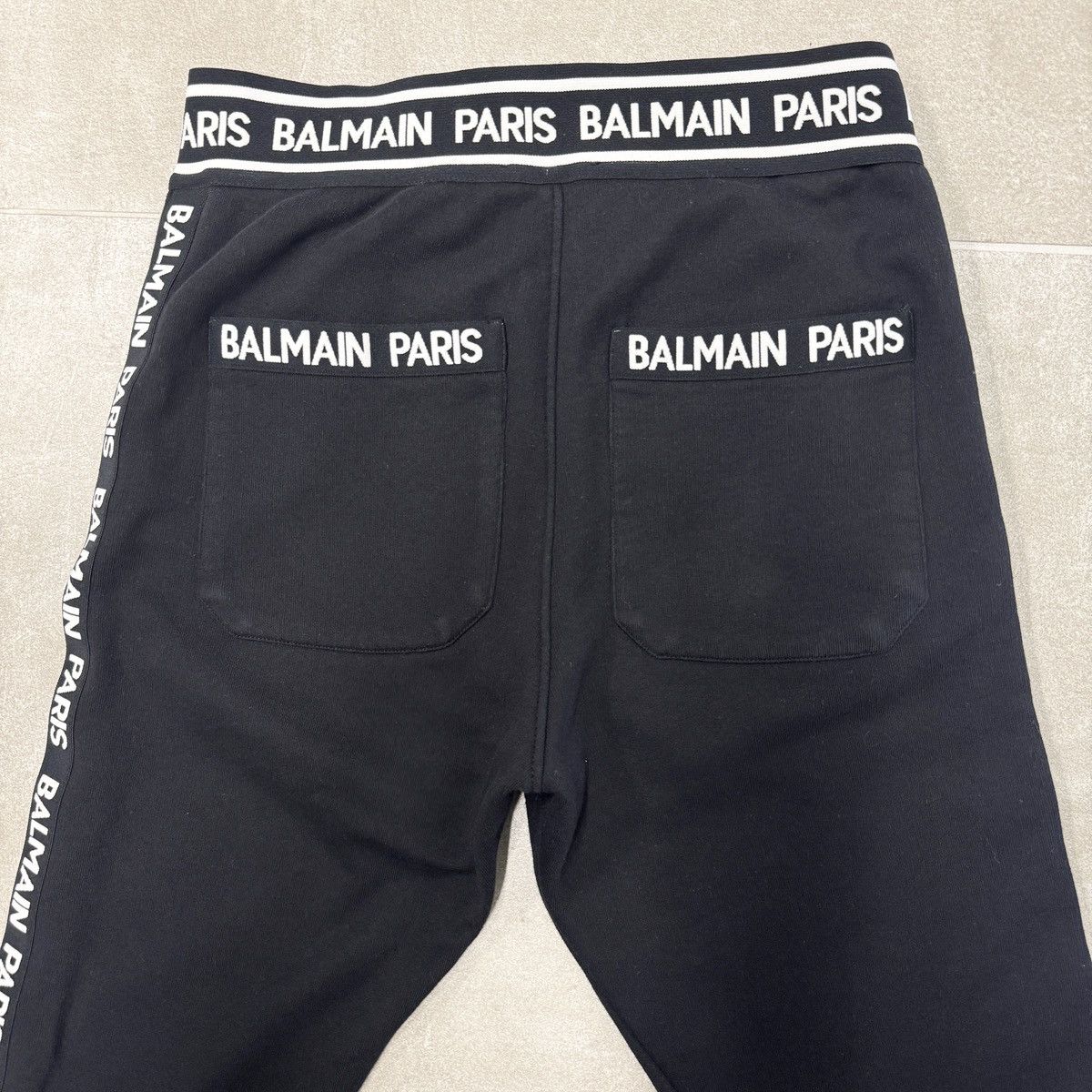 Balmain Balmain Tape Joggers In Black RRP £430 Size US 30 / EU 46 - 4 Thumbnail