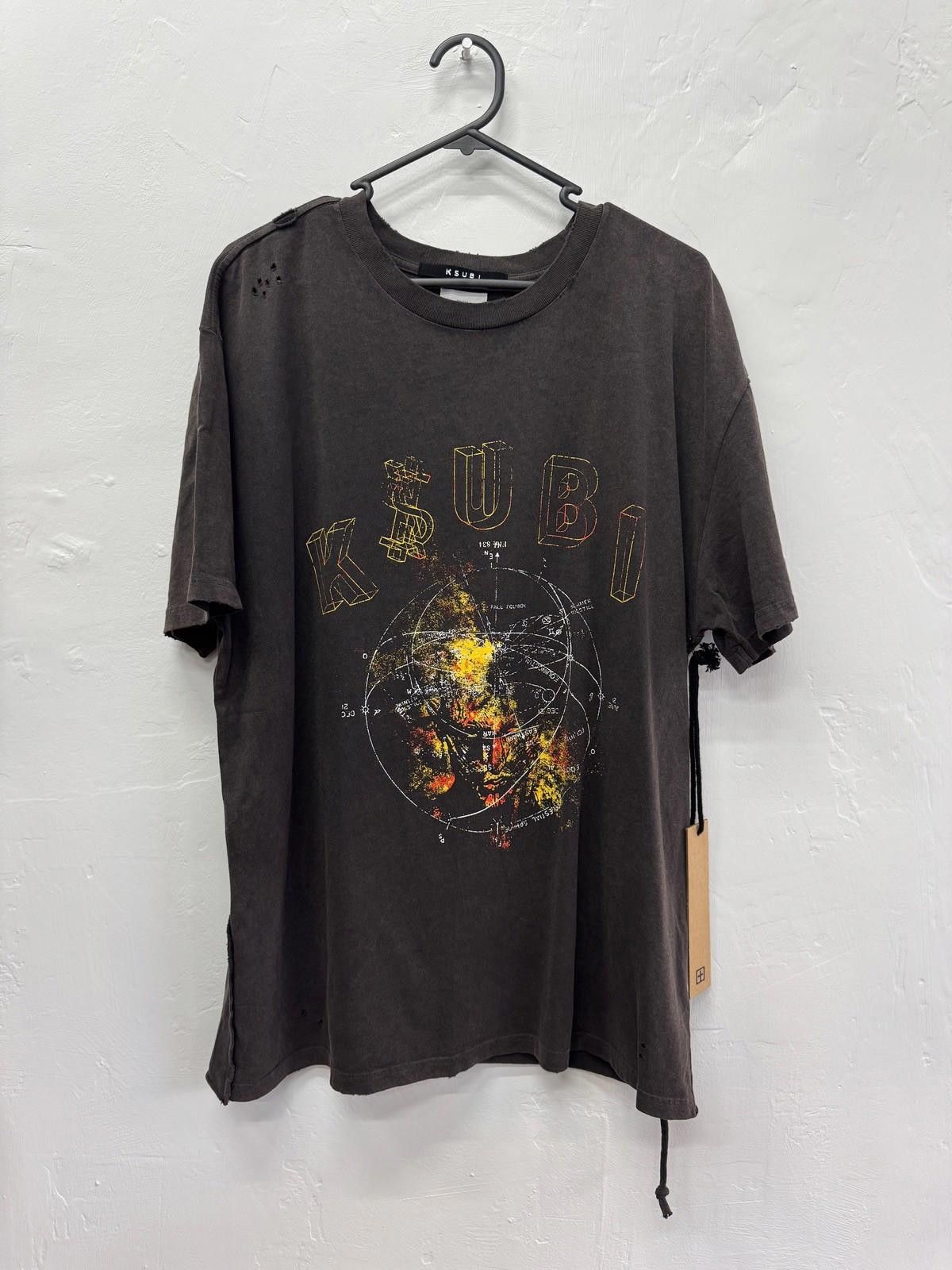 Ksubi new ksubi tee t-shirt top mens biggie grey black medium m Size US M / EU 48-50 / 2 - 2 Thumbnail