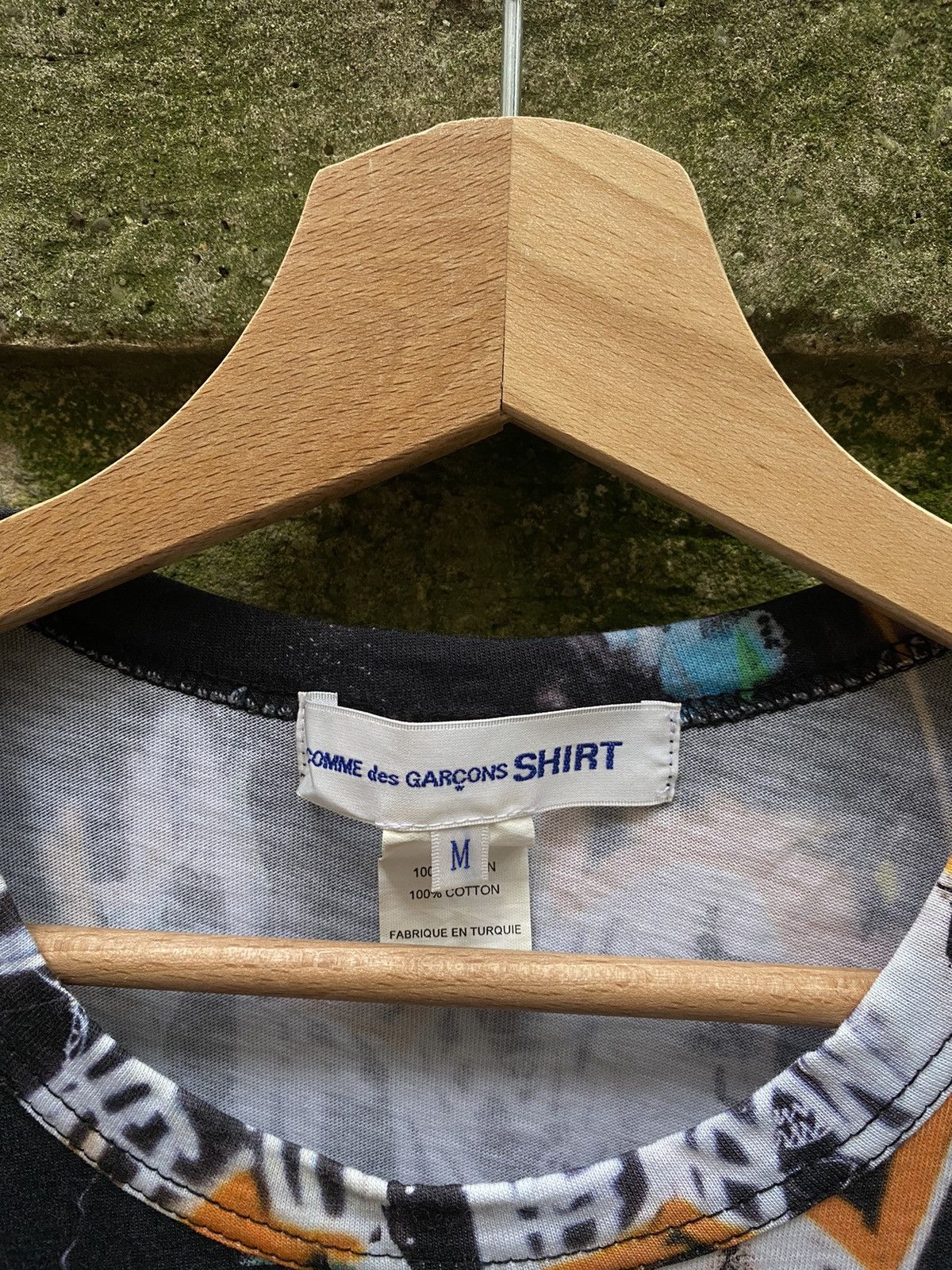 Comme des Garcons × Japanese Brand Comme Des Garçons CDG Overprinted T-Shirt Size US M / EU 48-50 / 2 - 2 Thumbnail
