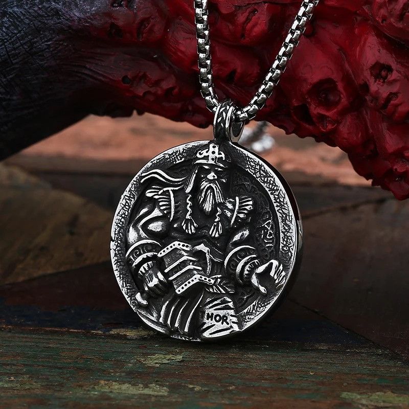 Japanese Brand × Jewelry Viking Thor Pendant Necklace 2025 Size ONE SIZE - 2 Thumbnail