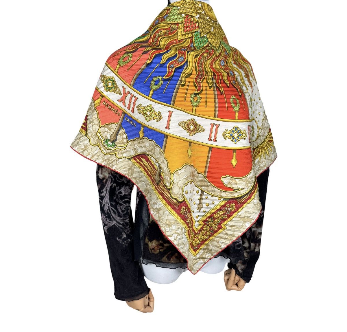 Hermes 🔥HERMES CAPE DIEM BY JOACHIM METZ SCARF Size ONE SIZE - 1 Thumbnail