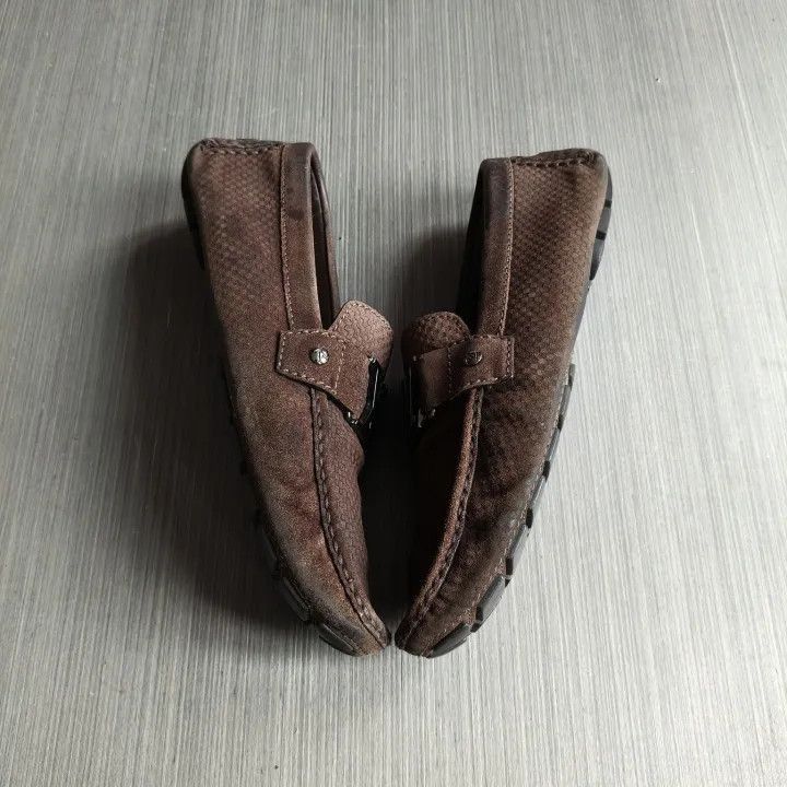 Louis Vuitton Louis Vuitton Brown Leather Casual Slip-On Shoes -2508 Size US 8.5 / EU 41-42 - 8 Thumbnail