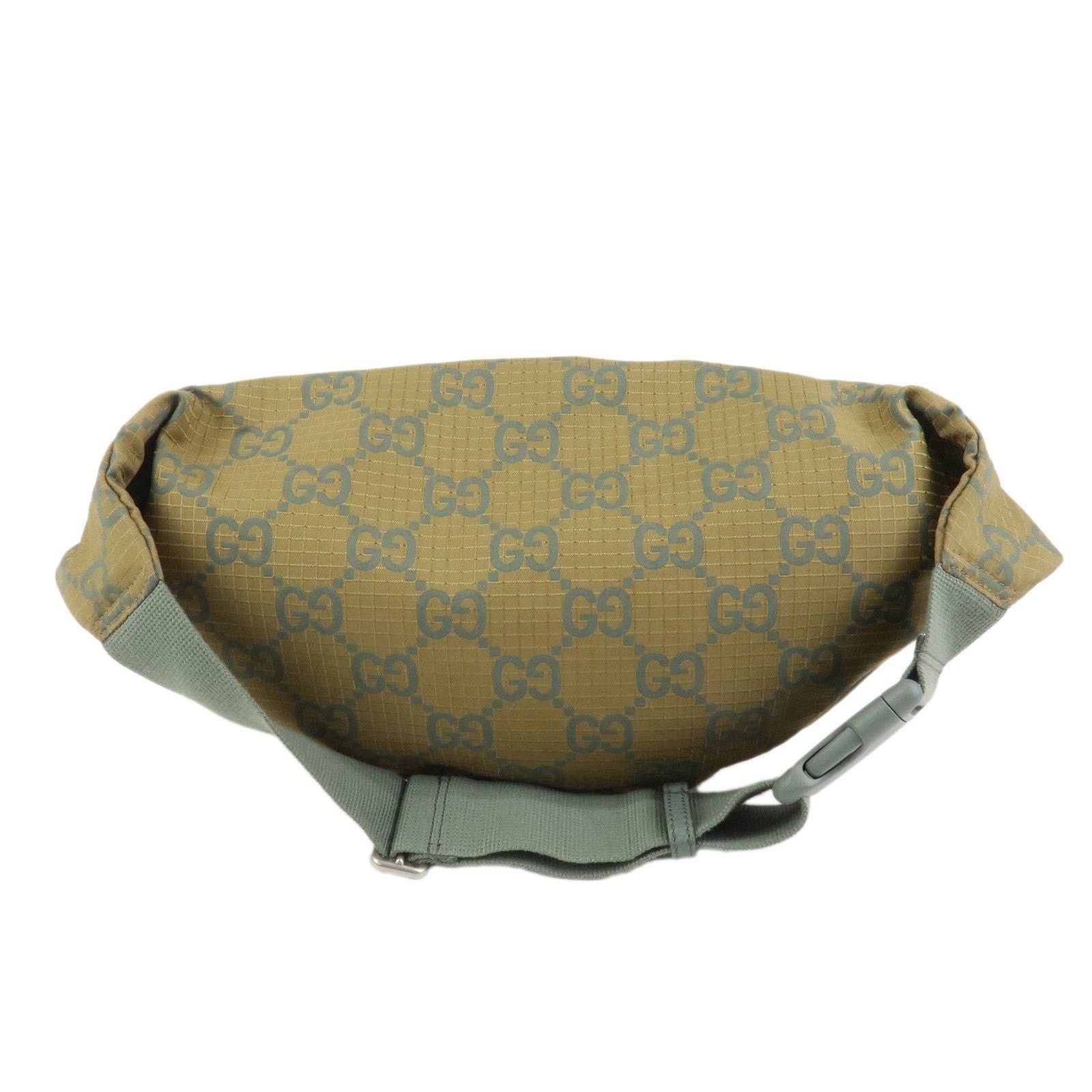Gucci Gucci GG Monogram Ripstop Nylon Belt Bag Green Size ONE SIZE - 2 Thumbnail