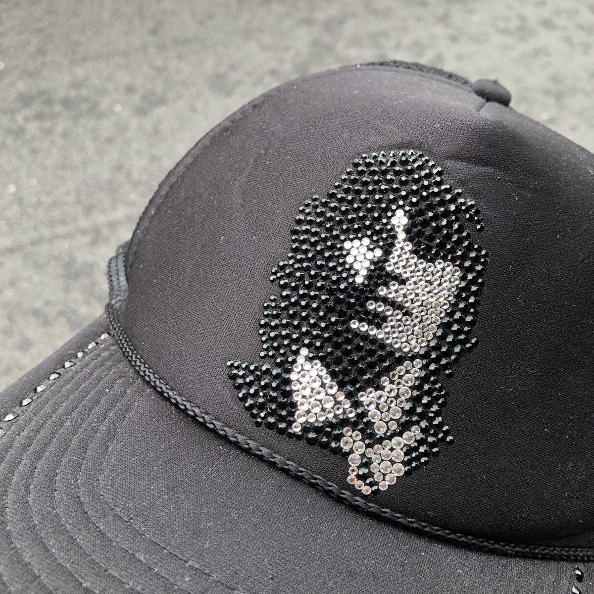 Band Tees × Vintage VTG RARE DARTIN BONAPARTO TRUCKER CAP BLACK Size ONE SIZE - 2 Thumbnail