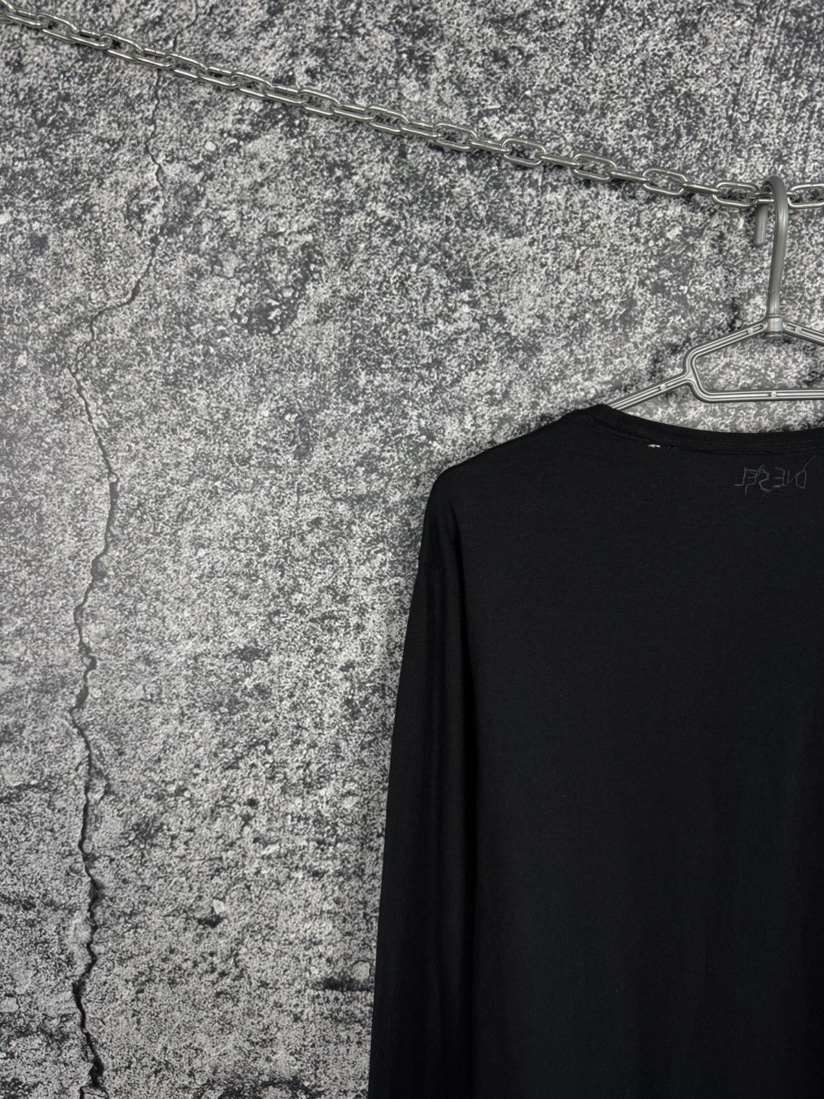 Diesel Men’s Diesel Long Sleeve Graphic T-Shirt Black Size XL Size US XL / EU 56 / 4 - 11 Thumbnail