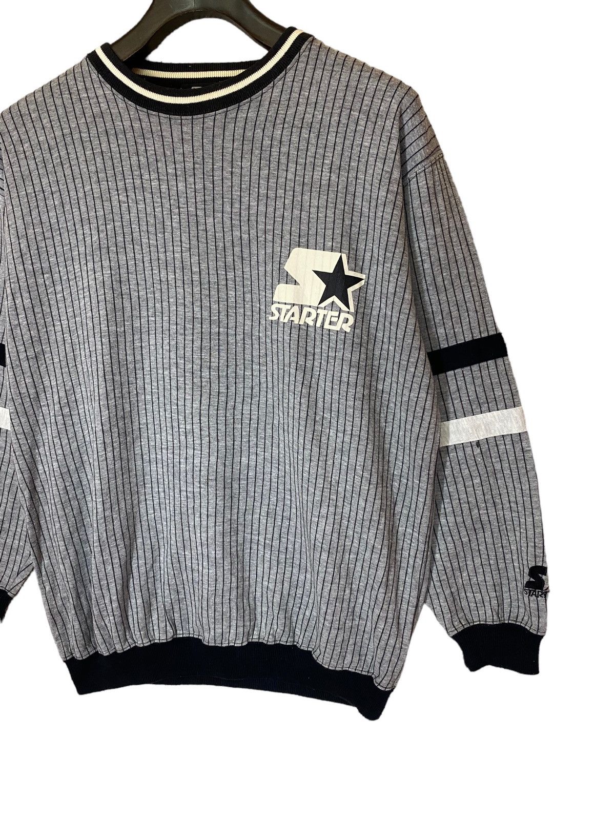 MLB × Starter × Vintage ‼️STARTER NIGHT WEAR SWEATSHIRT CREWNECK‼️ Size US M / EU 48-50 / 2 - 3 Thumbnail
