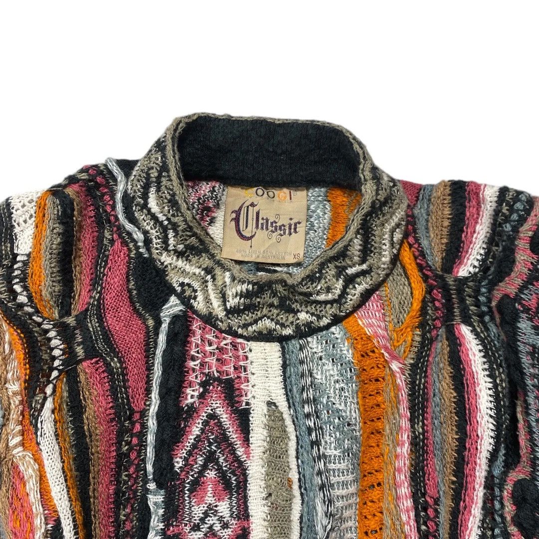 Coogi × Vintage Vintage 90s Coogi 3D Knitwear Sweater Size US XS / EU 42 / 0 - 3 Thumbnail