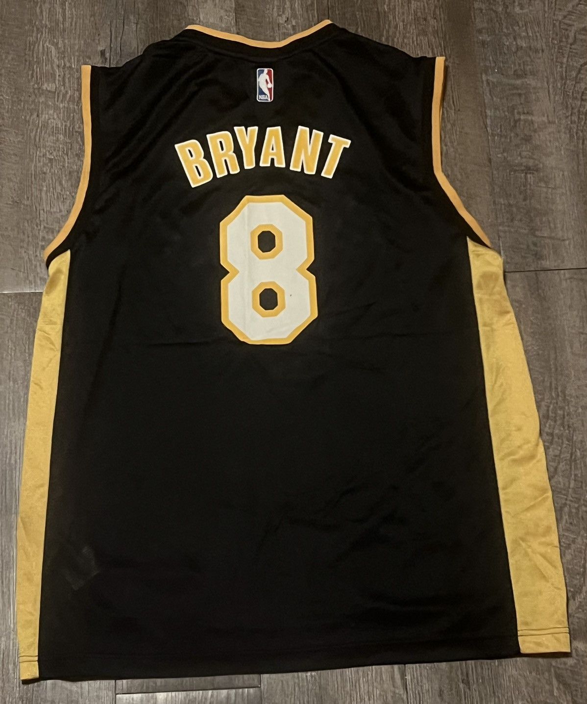 Reebok Vintage Reebok Los Angeles Lakers Kobe Bryant 8 Black Jersey Size US L / EU 52-54 / 3 - 4 Thumbnail