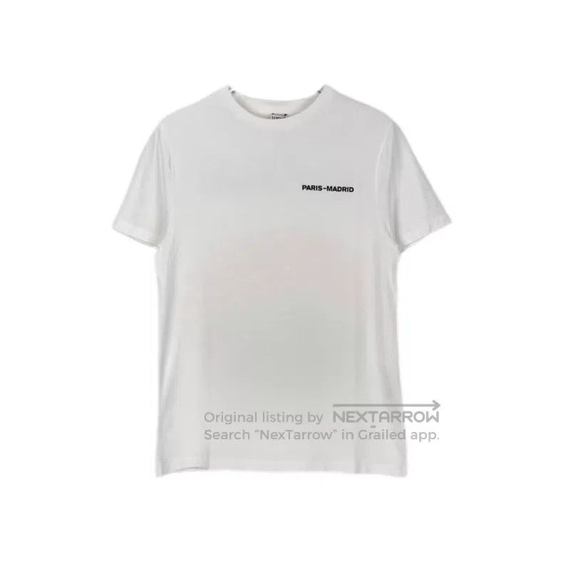 Loewe Loewe White Back Elephant Pattern Short Sleeve Size L / US 10 / IT 46 - 1 Thumbnail