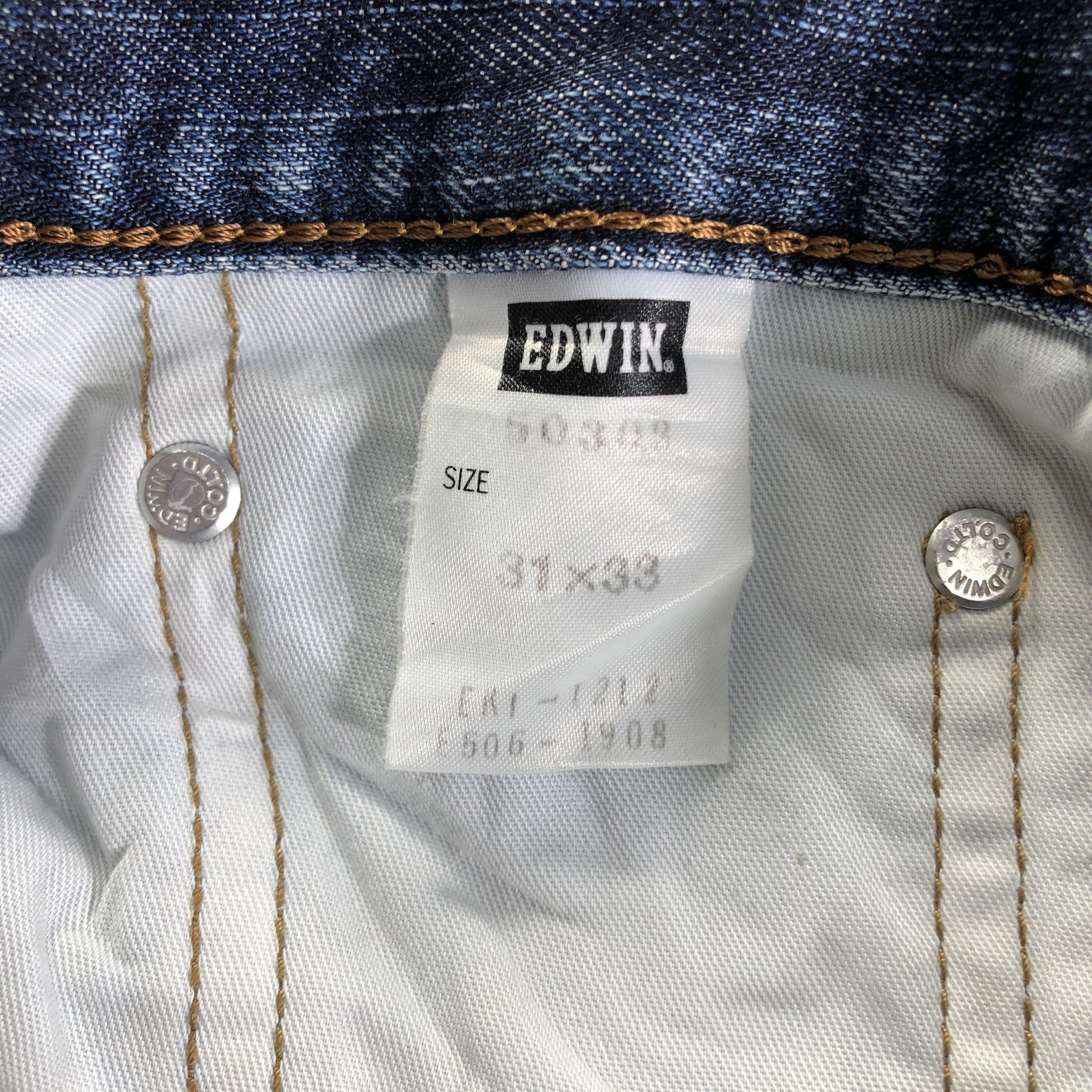 Edwin Vintage Blue Wash Edwin 503 Jeans-J3642 Size US 31 - 12 Thumbnail