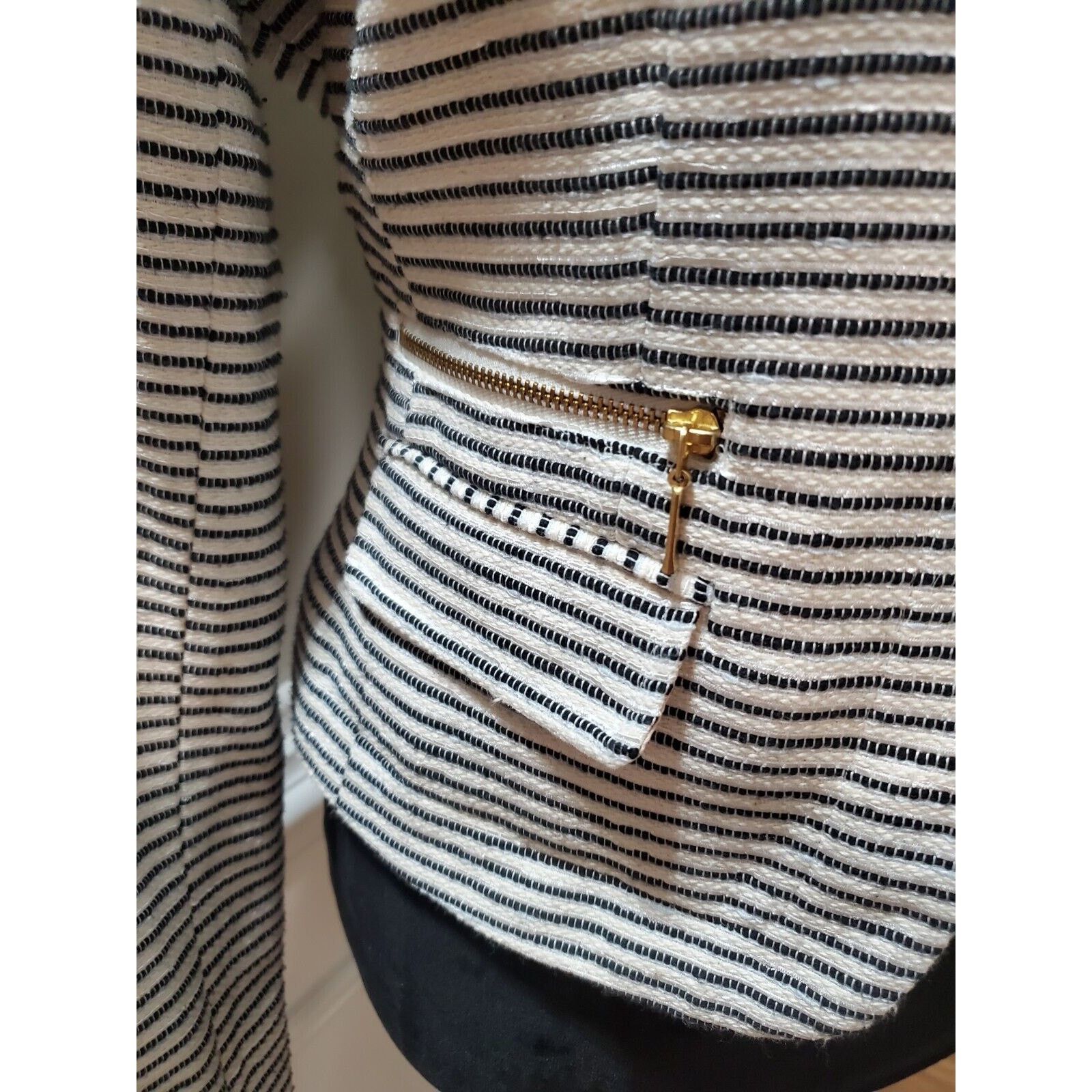 Other Katherine Barclay Striped Long Sleeve Open Front Jacket S Size S / US 4 / IT 40 - 4 Thumbnail