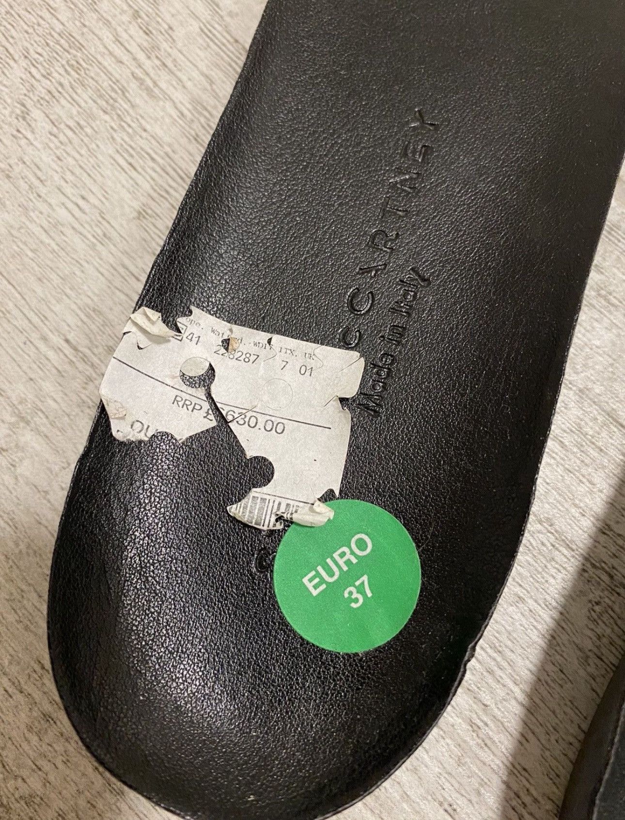 Stella McCartney Stella McCartney Blue Denim Made in Italy Slip-on Sneakers Size US 7 / IT 37 - 19 Thumbnail