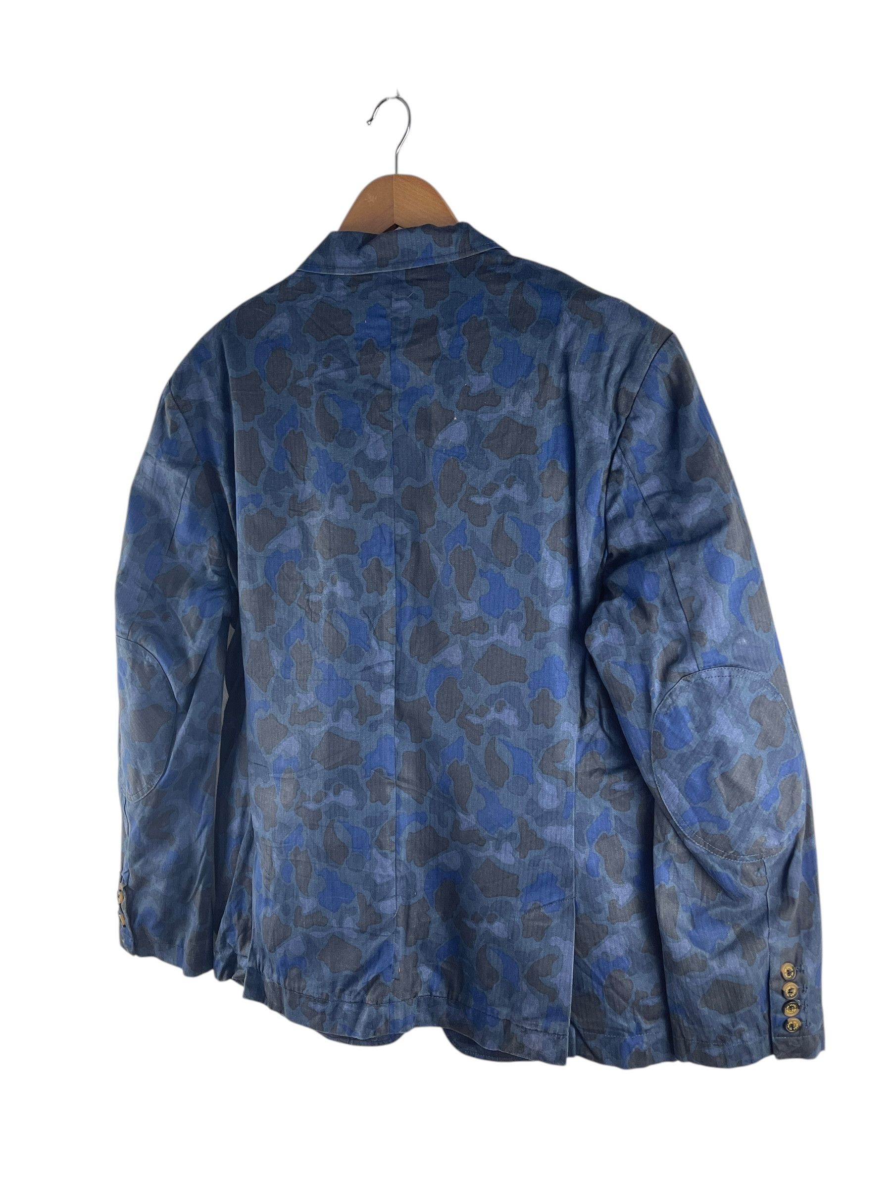 JACHS NY Jachs New York Navy Camo Coat Jacket Size US M / EU 48-50 / 2 - 7 Thumbnail