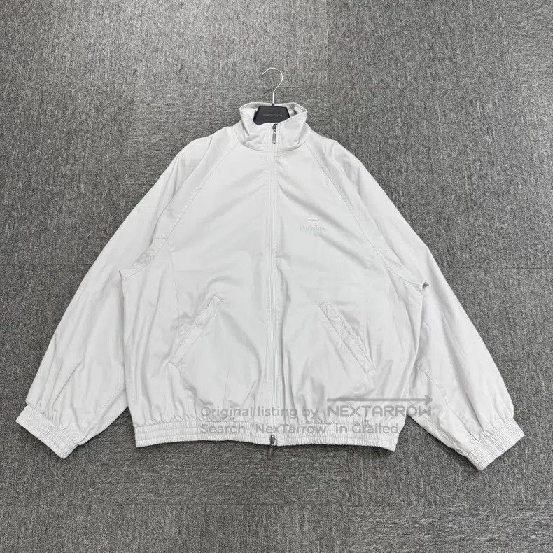 Balenciaga Balenciaga Double Hook Embroidered Denim Jacket Size US XS / EU 42 / 0 - 1 Thumbnail