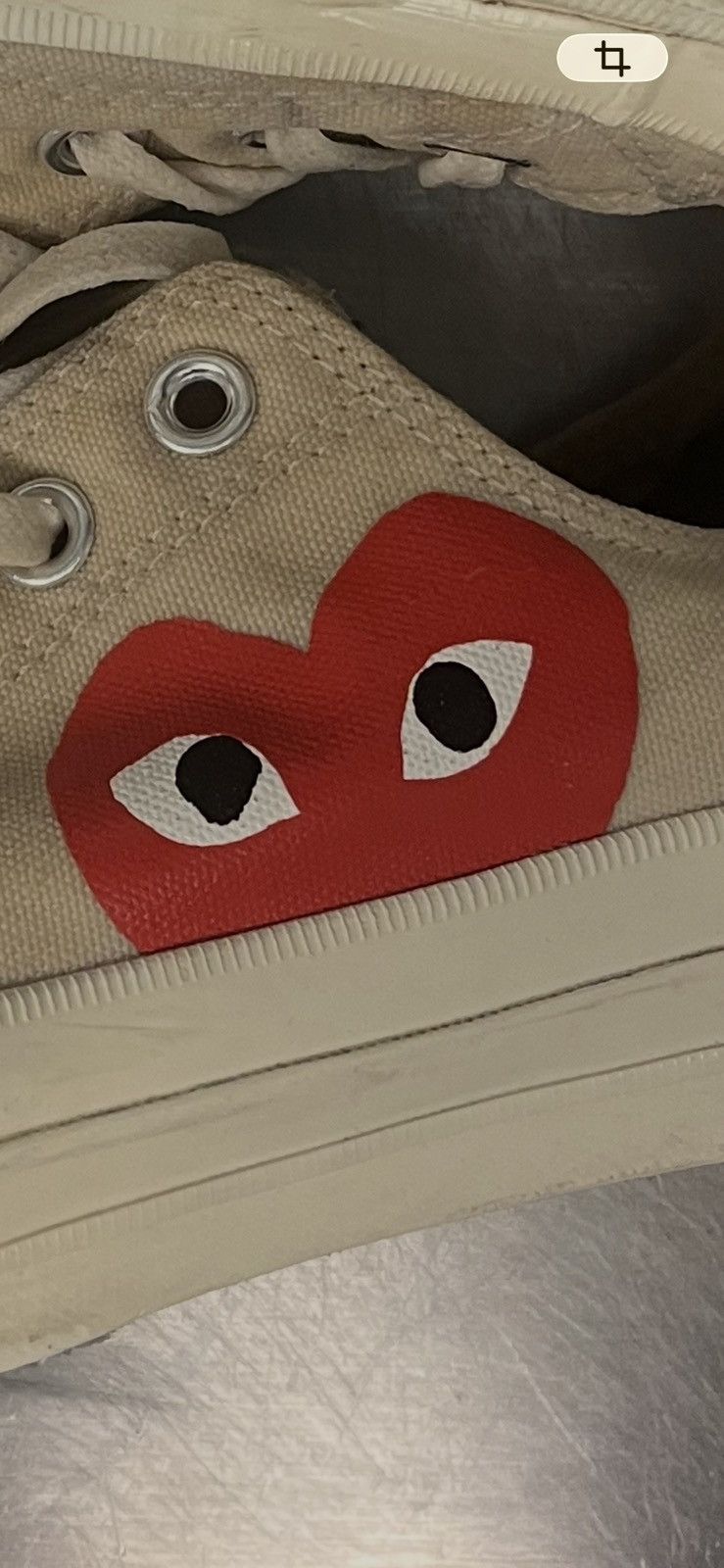 Comme des Garcons PLAY × Converse Unisex Size 7/9Converse x Comme Des Garcons Play Size US 7 / EU 40 - 6 Thumbnail