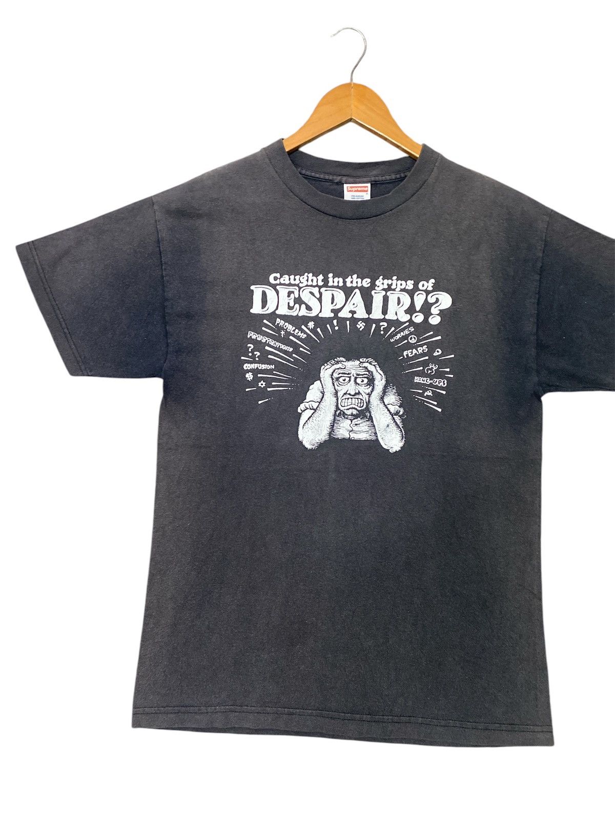 Supreme × Vintage SUPREME ROBERT CRUMB “COUGHT IN THE GRIPS OF DESPAIR” TEE 🔥 Size US M / EU 48-50 / 2 - 3 Thumbnail