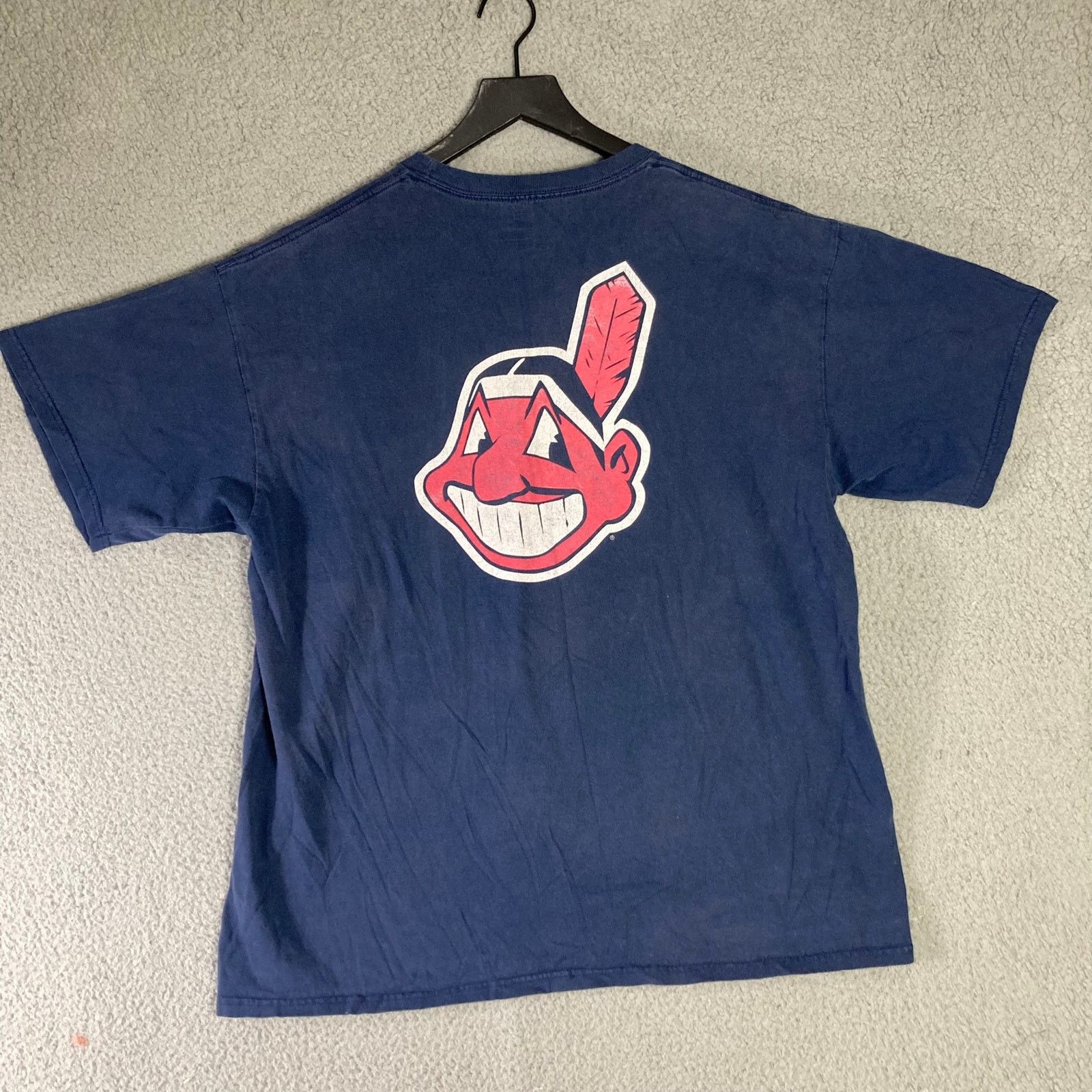 Nike Vintage 2000 Nike Cleveland Baseball Men's XL Blue Shirt Size US XL / EU 56 / 4 - 8 Thumbnail