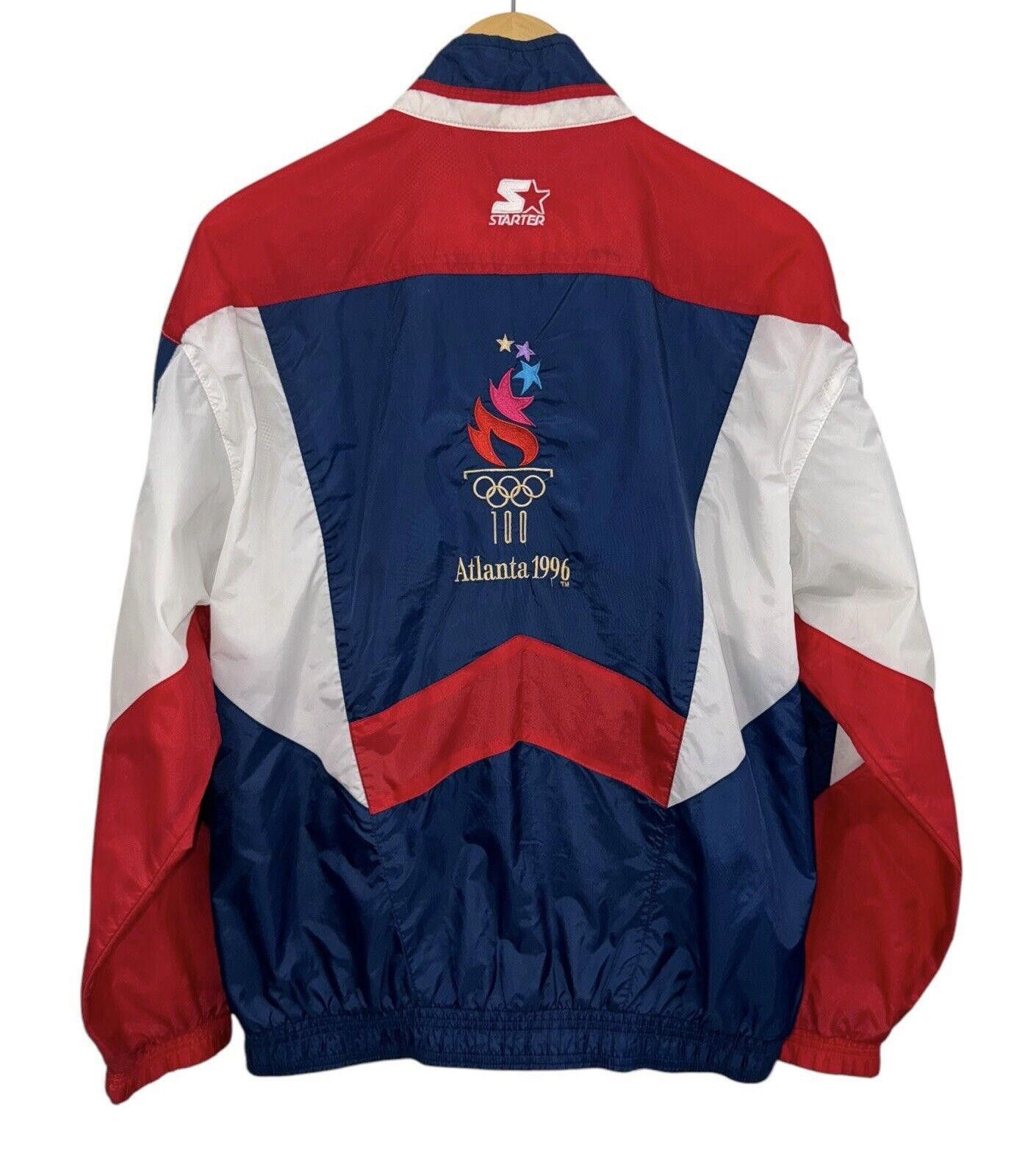 Starter VTG Starter USA Atlanta Olympics 1996 Windbreaker Jacket M Size ONE SIZE - 2 Thumbnail