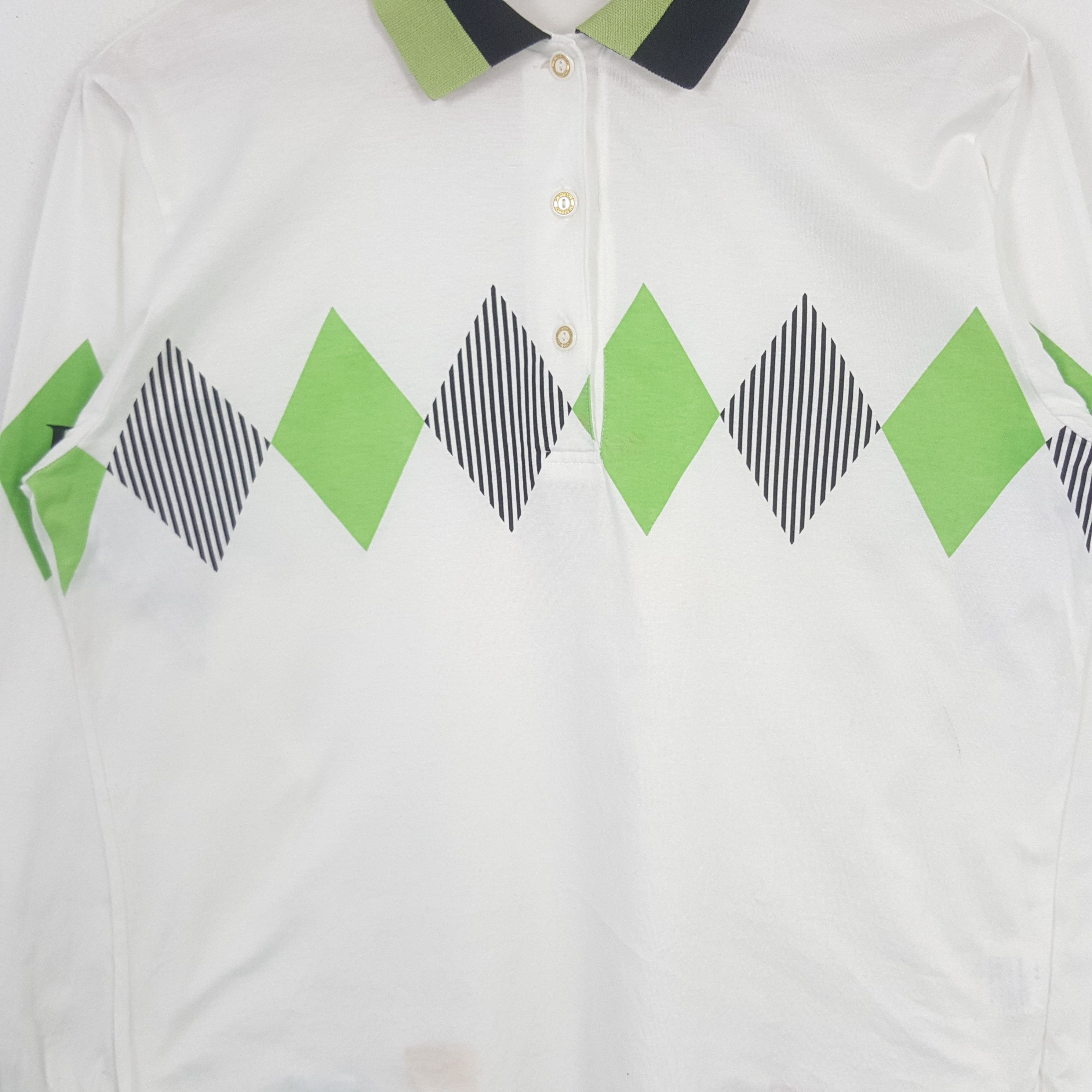 Burberry × Vintage Vintage Burberry Japanese Brand Rare Polos C276N22 Size US M / EU 48-50 / 2 - 2 Thumbnail