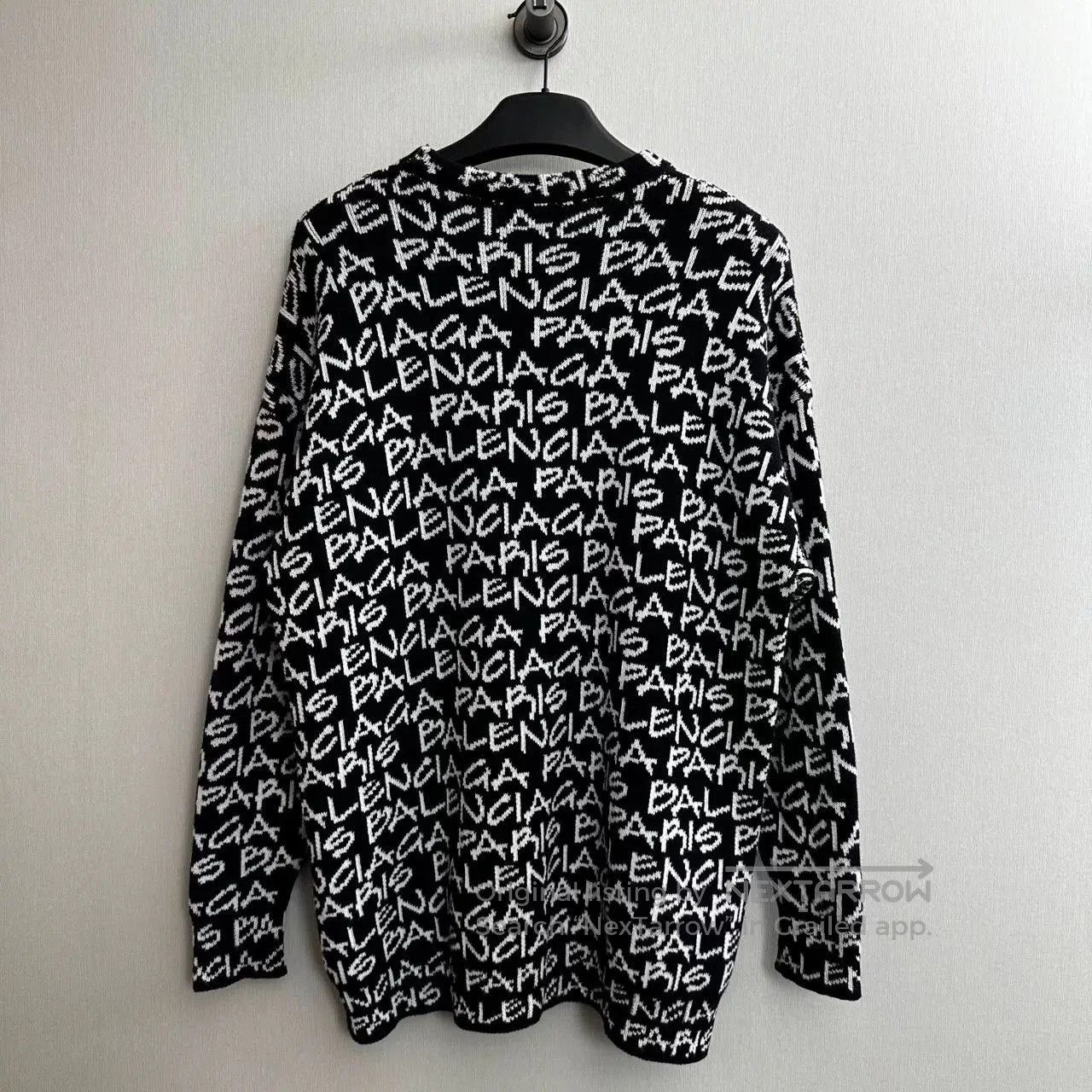 Balenciaga Balenciaga Knit All-Over Print Sweater. Size US XS / EU 42 / 0 - 2 Thumbnail