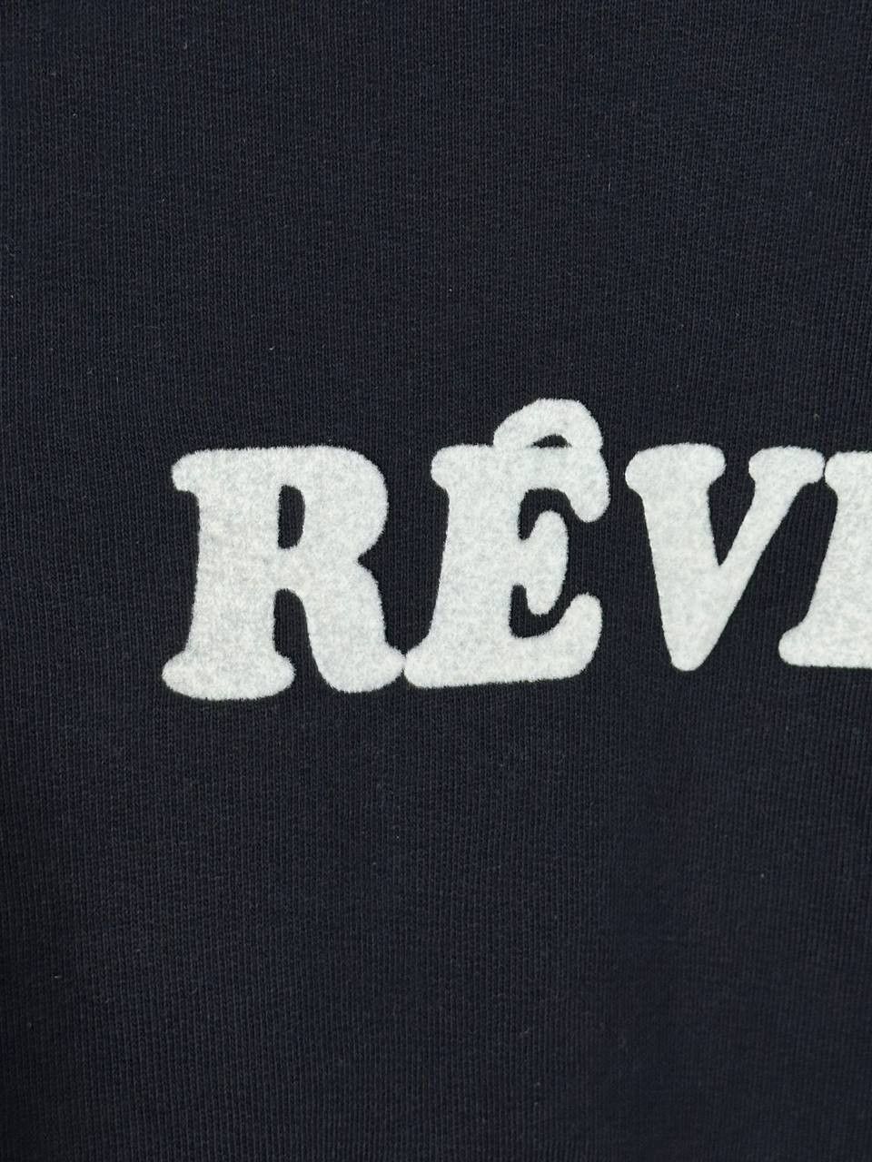 Sandro Sandro Paris Reveur Logo Navy Cotton Sweatshirt Size M / US 6-8 / IT 42-44 - 5 Thumbnail