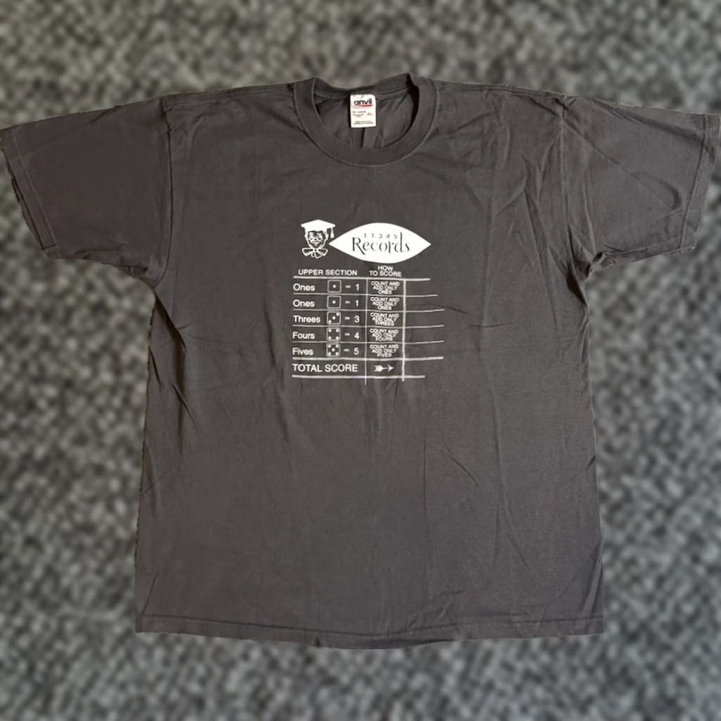 Anvil VINTAGE Anvil T-Shirt XL Gray The Pre-Teens Fitsners Suicide Doors East Bay Band Rock Music Punk 2000s Size US XL / EU 56 / 4 - 1 Thumbnail