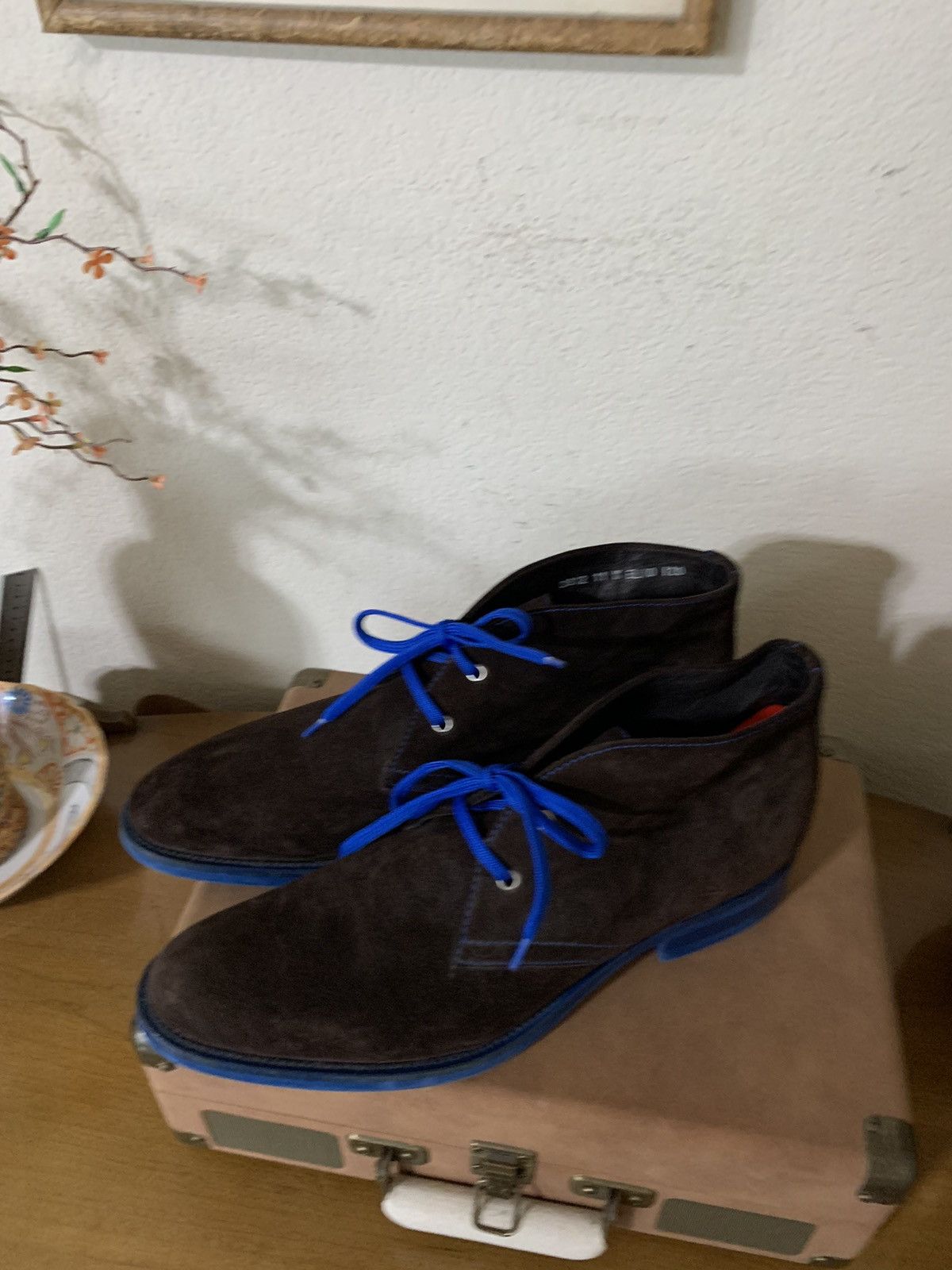 Donald Pliner ELIO Suede Chukka boots Size US 11 / EU 44 - 4 Thumbnail