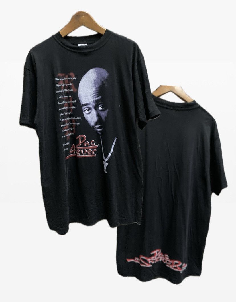 Band Tees Vintage 90s Tupac Shakur Shirt,Rap Tees Size US XL / EU 56 / 4 - 2 Thumbnail
