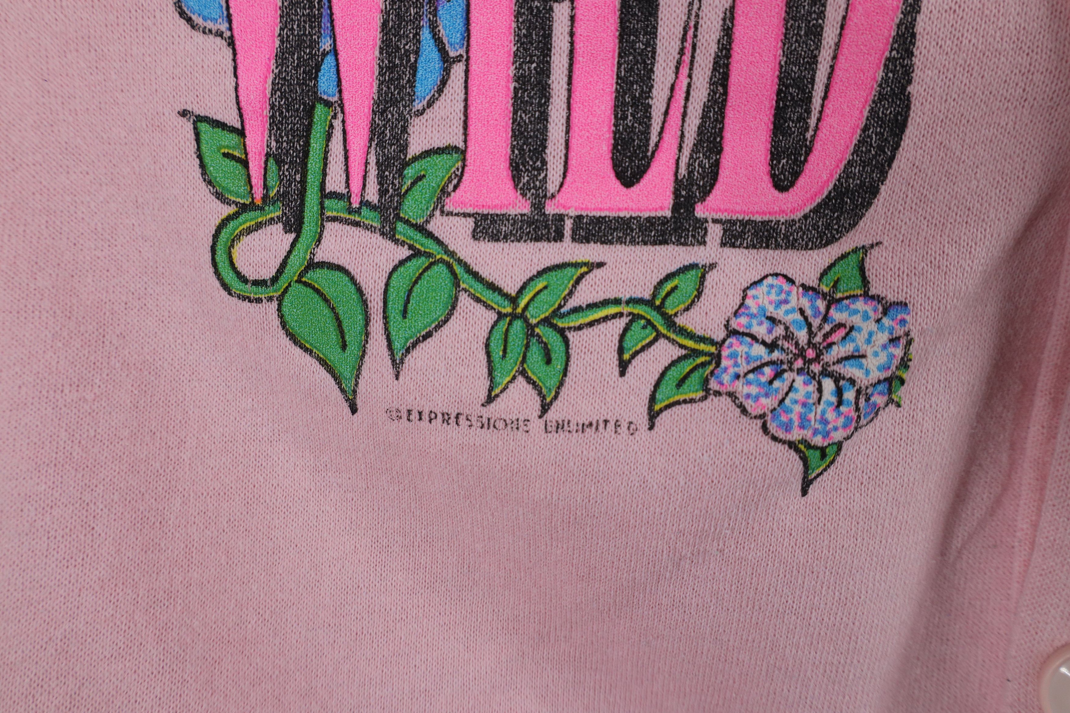 Vintage Vintage 90s Streetwear Wood Flower Cardigan Sweatshirt USA Size ONE SIZE - 5 Thumbnail