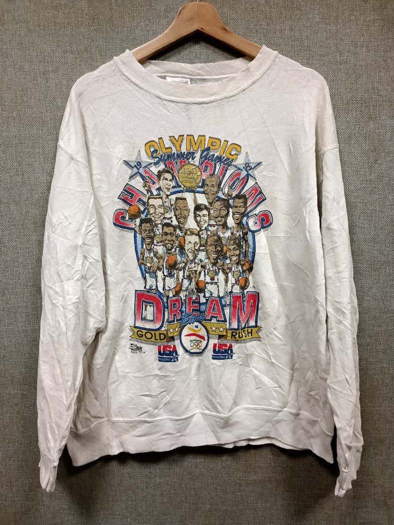 NBA Vintage Sweatshirt Dream Team USA Basketball Olympic 1992 Size US L / EU 52-54 / 3 - 1 Thumbnail
