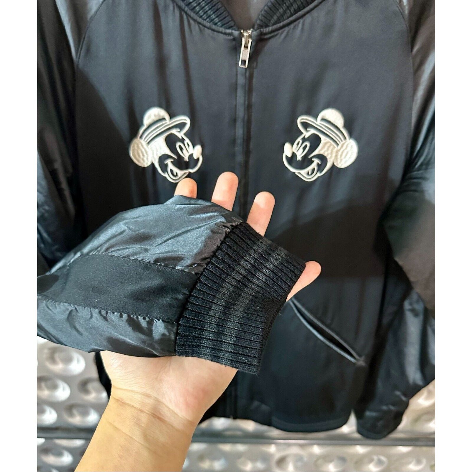 Disney Disney Medium Mickey Mouse International Satin Bomber | RARE Size US M / EU 48-50 / 2 - 4 Thumbnail
