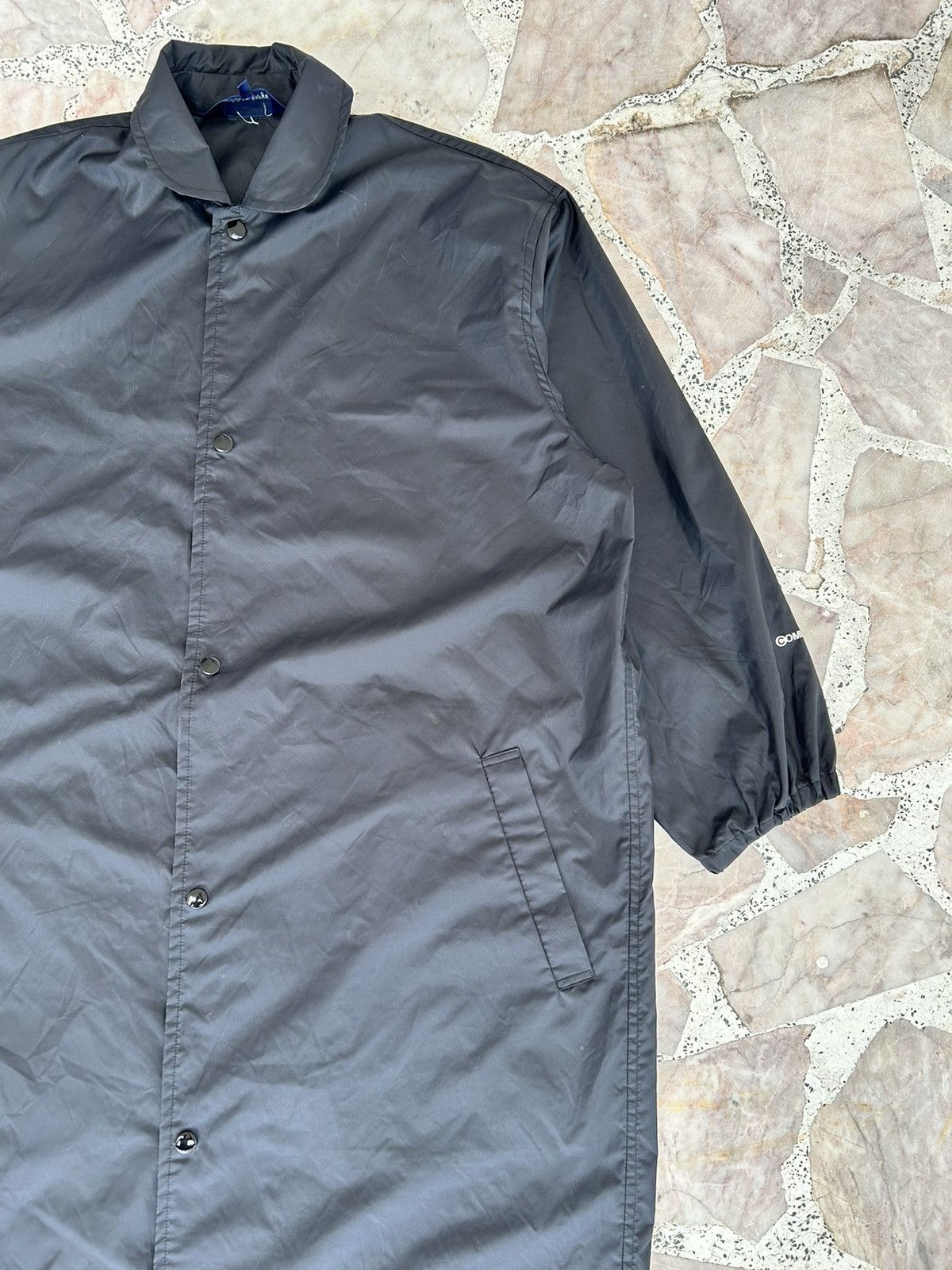 Comme des Garcons Cdg black raincoat spellout on wrist Size US L / EU 52-54 / 3 - 7 Thumbnail