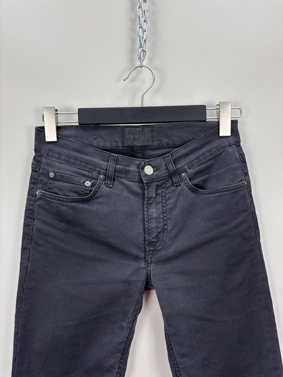 Acne Studios × Designer Womens jeans Acne Studios Size 29/32 Color Black Size 25" / US 0 / IT 36 - 4 Thumbnail