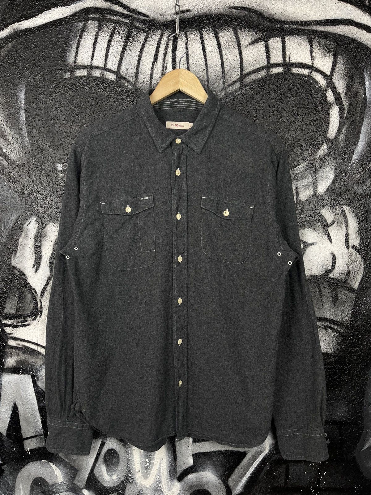 Dr. Martens Vintage Dr.Martens Casual Workers Shirt Men’s Size L Size US L / EU 52-54 / 3 - 2 Thumbnail